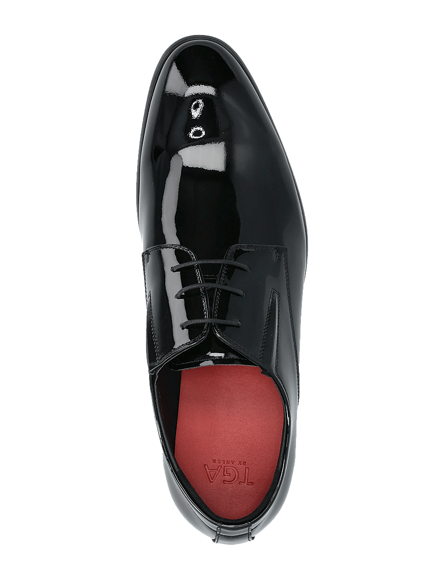 TGA by Ahler - Patent derby shoe - derby sko - black - 3