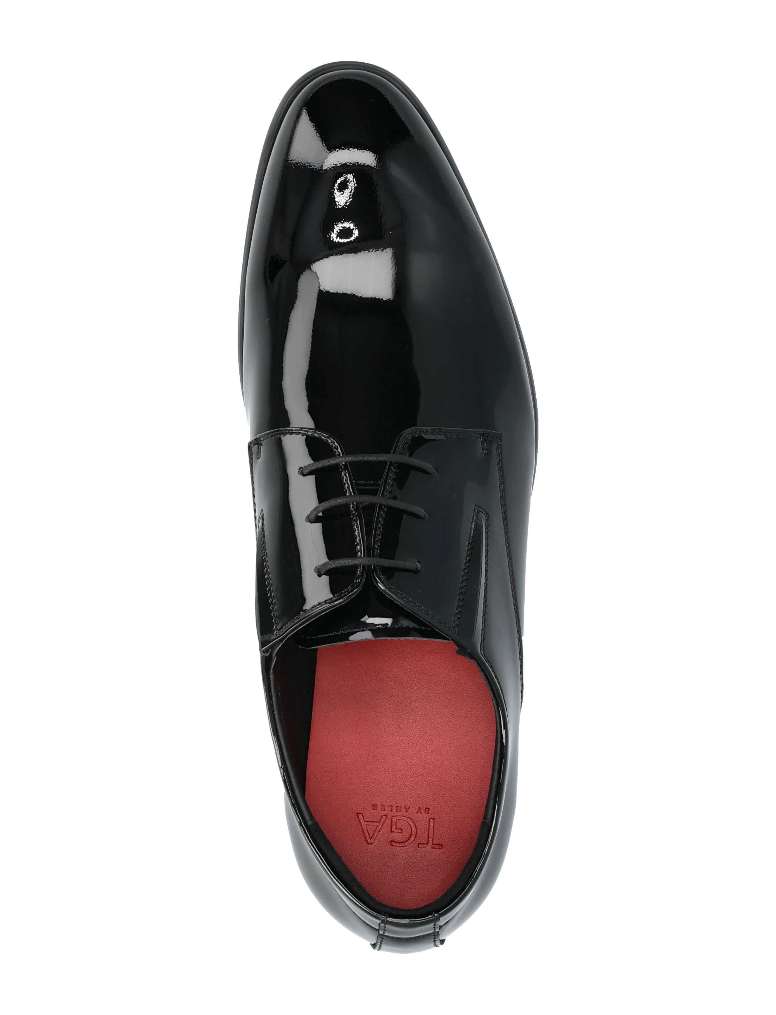 TGA by Ahler - Patent derby shoe - „derby“ stiliaus batai - black - 3