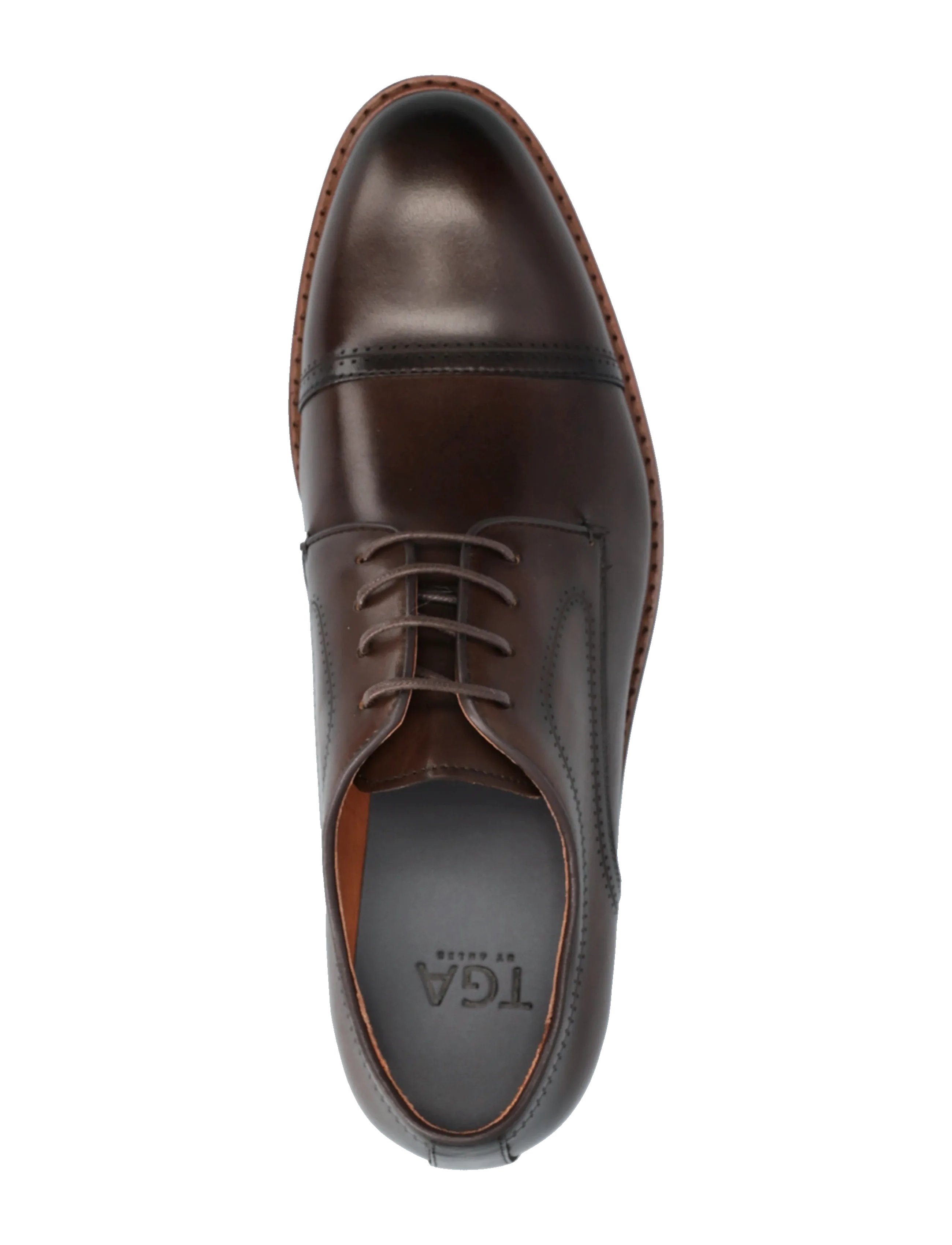 TGA by Ahler - T53 2052 - derbyskor - brown - 3