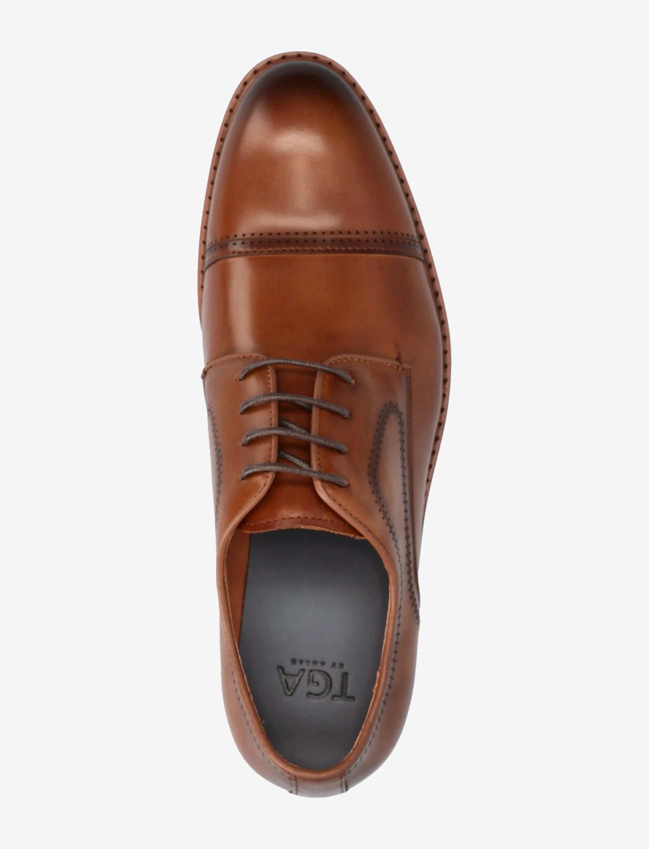 TGA by Ahler - T53 2052 - derbyschoenen - cognac - 3