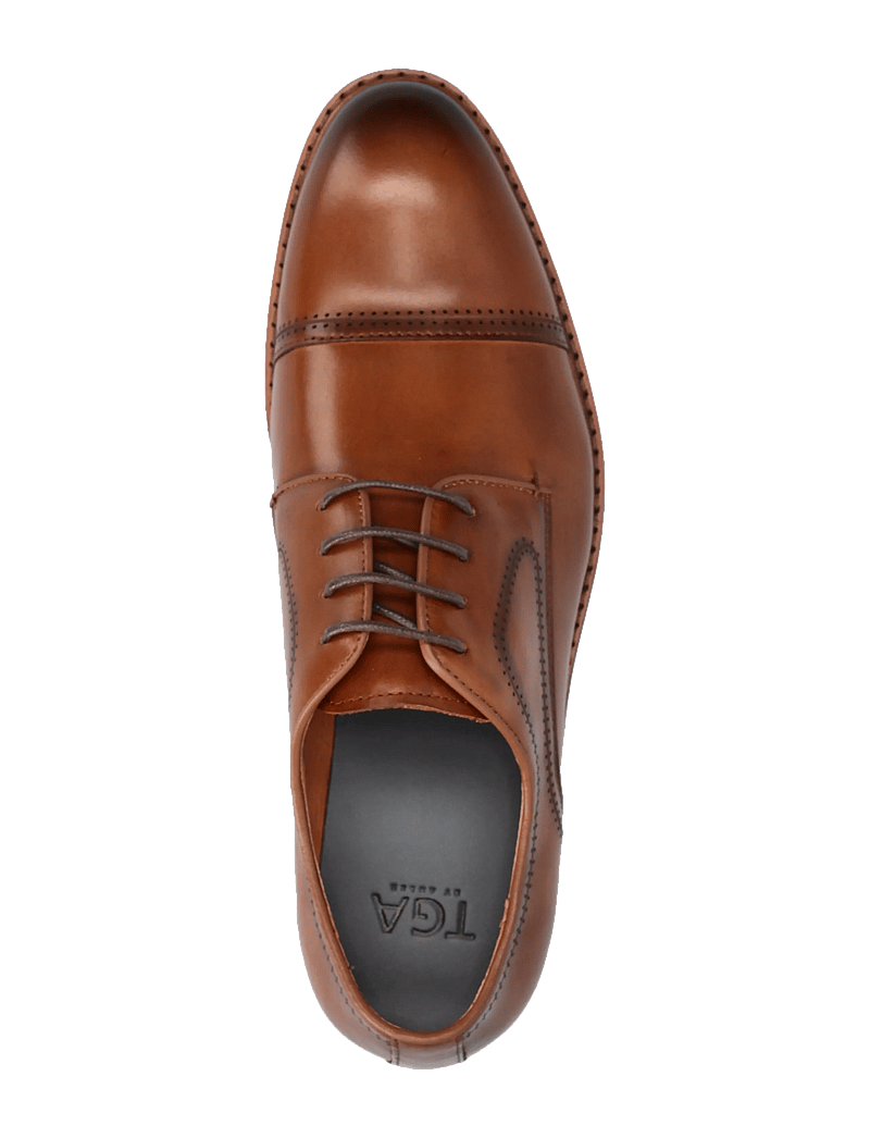 TGA by Ahler - T53 2052 - derbyschoenen - cognac - 3