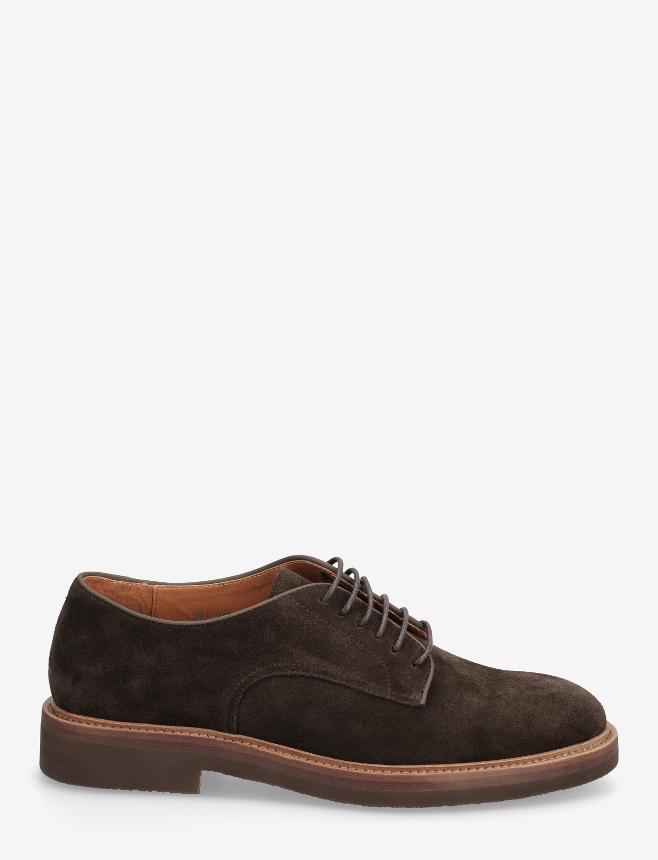 TGA by Ahler - T61 2450 - derby sko - dk brown - 1