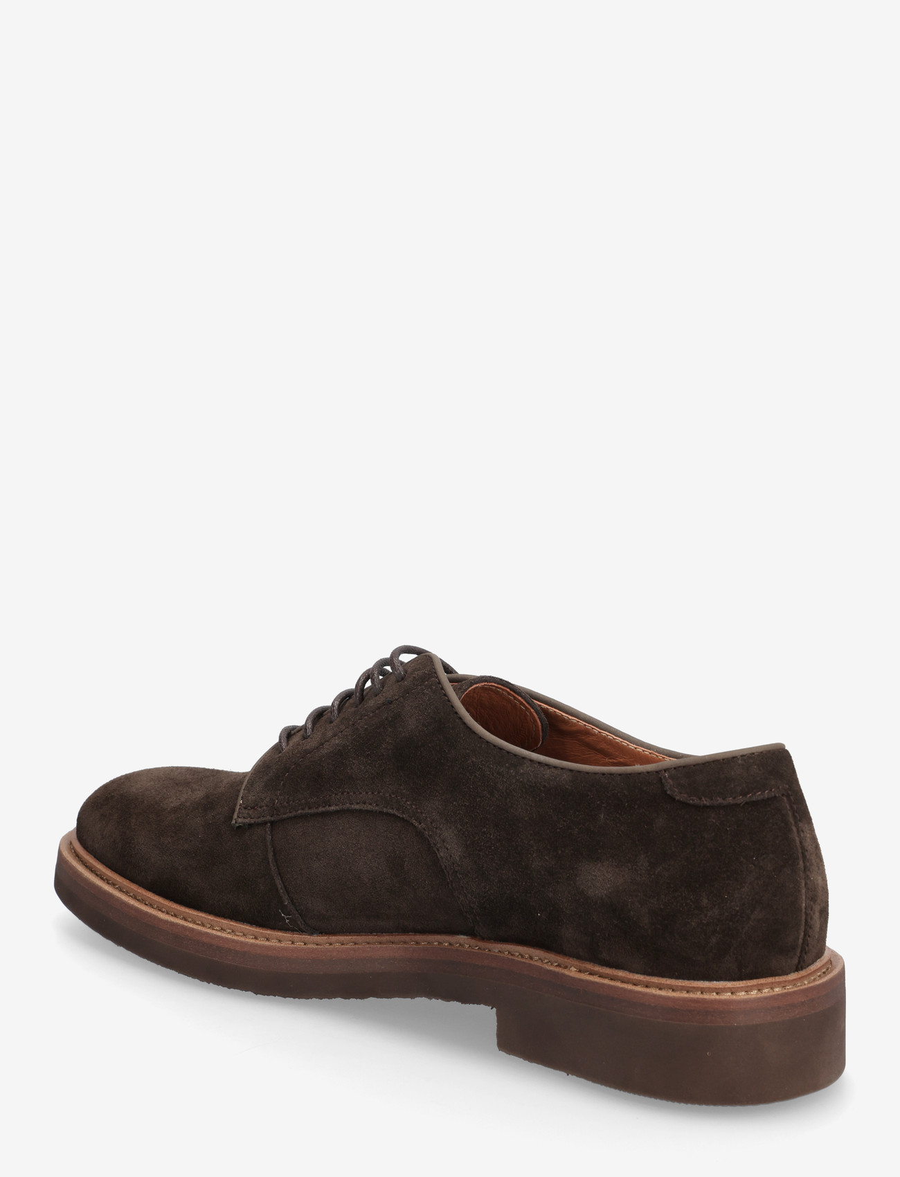TGA by Ahler - T61 2450 - derby sko - dk brown - 2