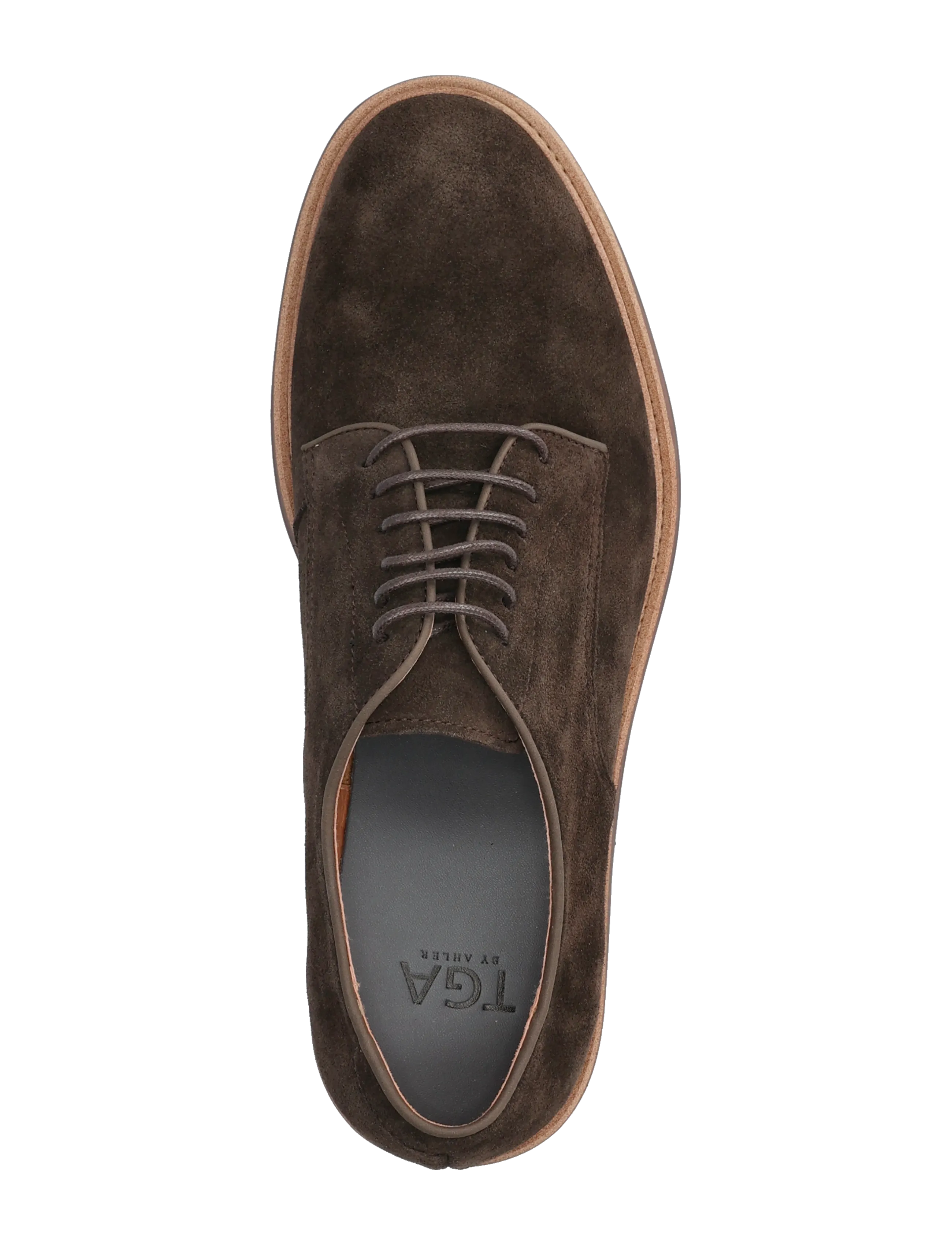 TGA by Ahler - T61 2450 - derby kingad - dk brown - 3