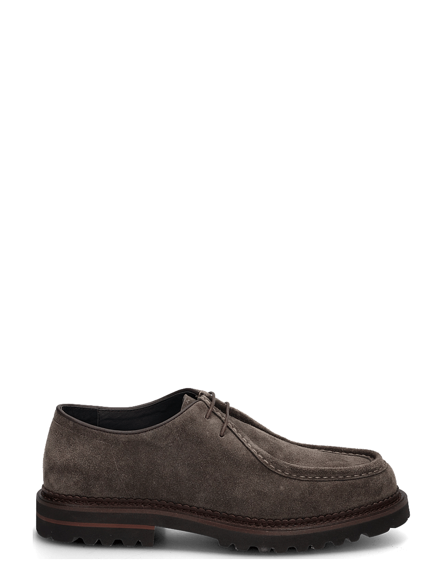 TGA by Ahler - T63 2732 - moc toe sko - grey-brown - 2