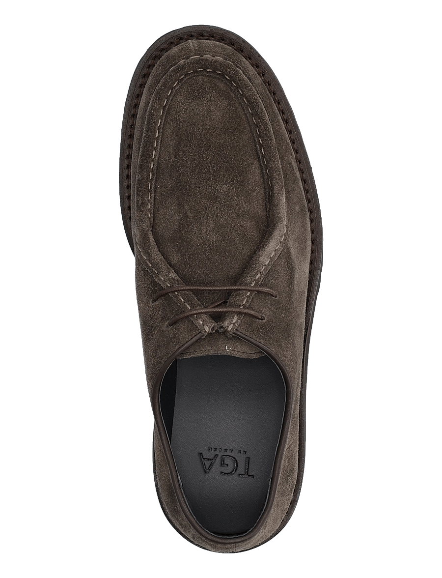 TGA by Ahler - T63 2732 - moc toe sko - grey-brown - 3