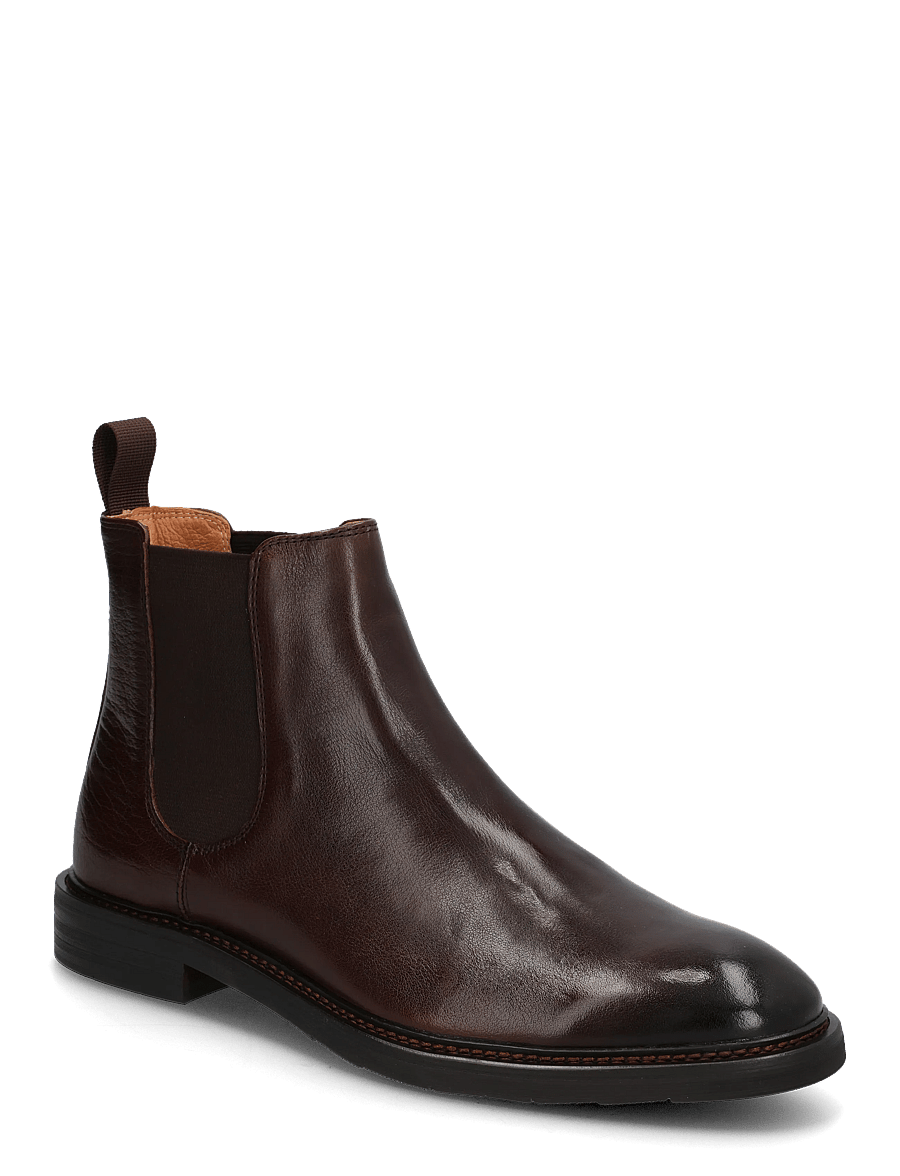 TGA by Ahler - T63 3120 - chelsea boots - dk brown - 0