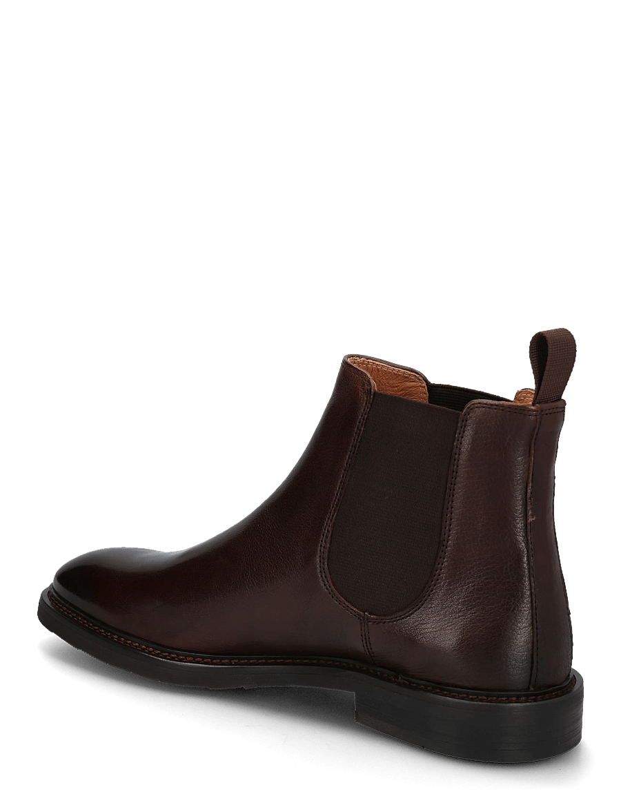 TGA by Ahler - T63 3120 - chelsea boots - dk brown - 1