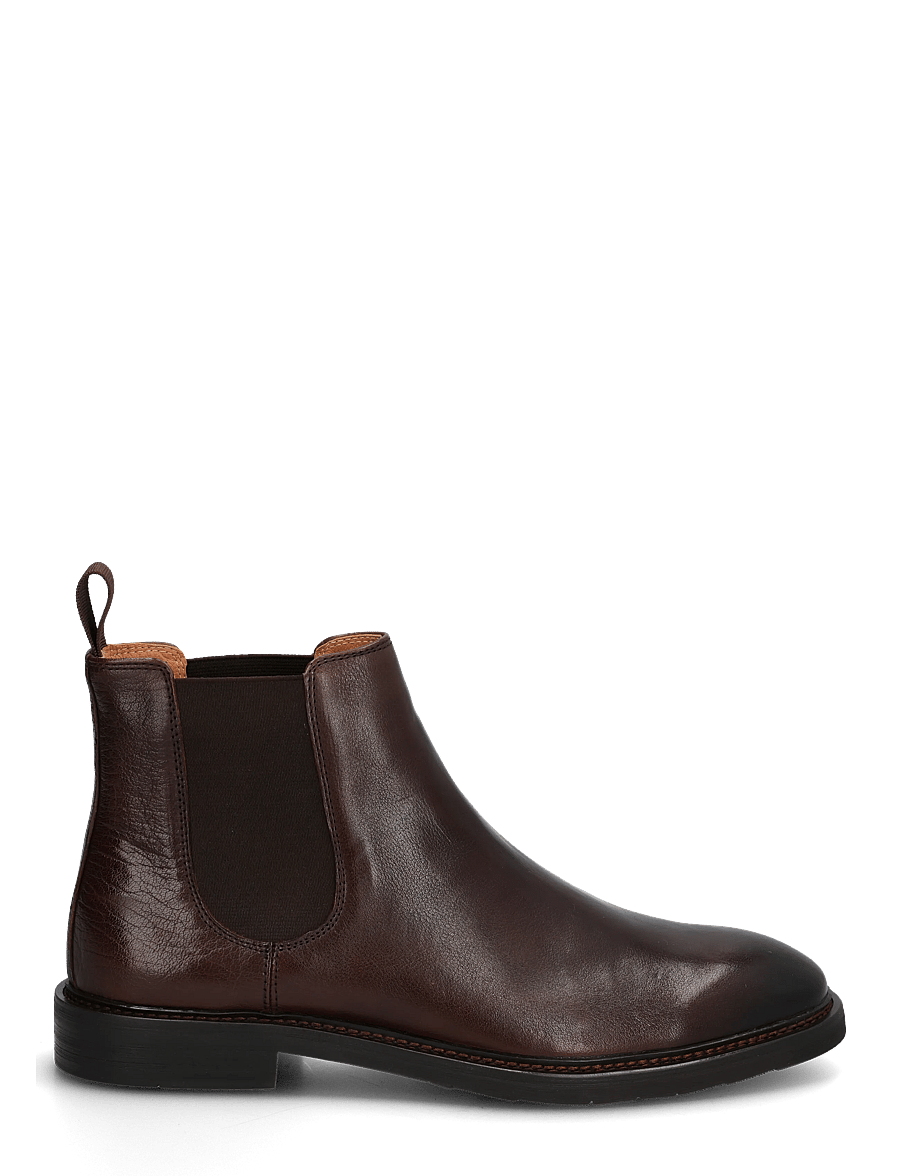 TGA by Ahler - T63 3120 - chelsea boots - dk brown - 2