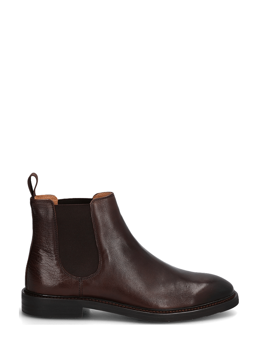 TGA by Ahler - T63 3120 - chelsea boots - dk brown - 2