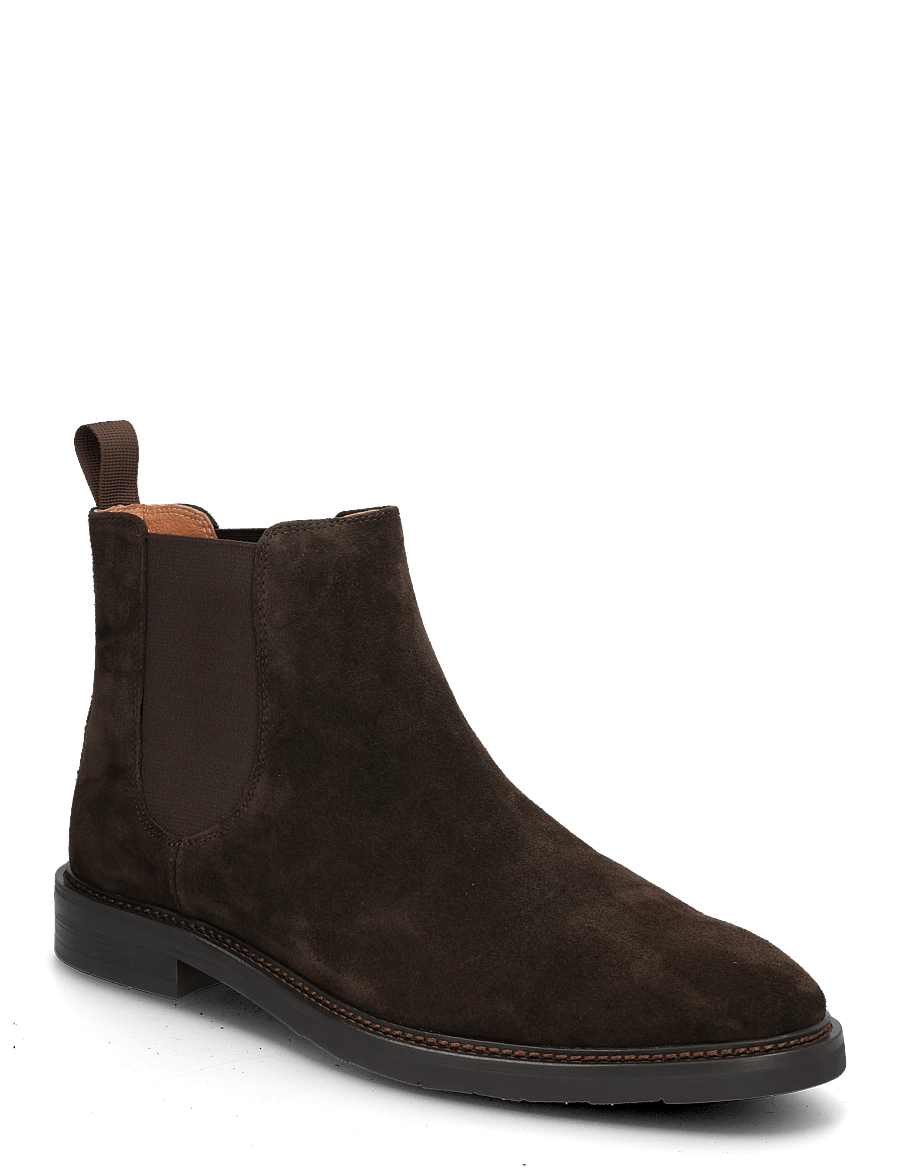 TGA by Ahler - T63 3121 - chelsea boots - dk brown - 0