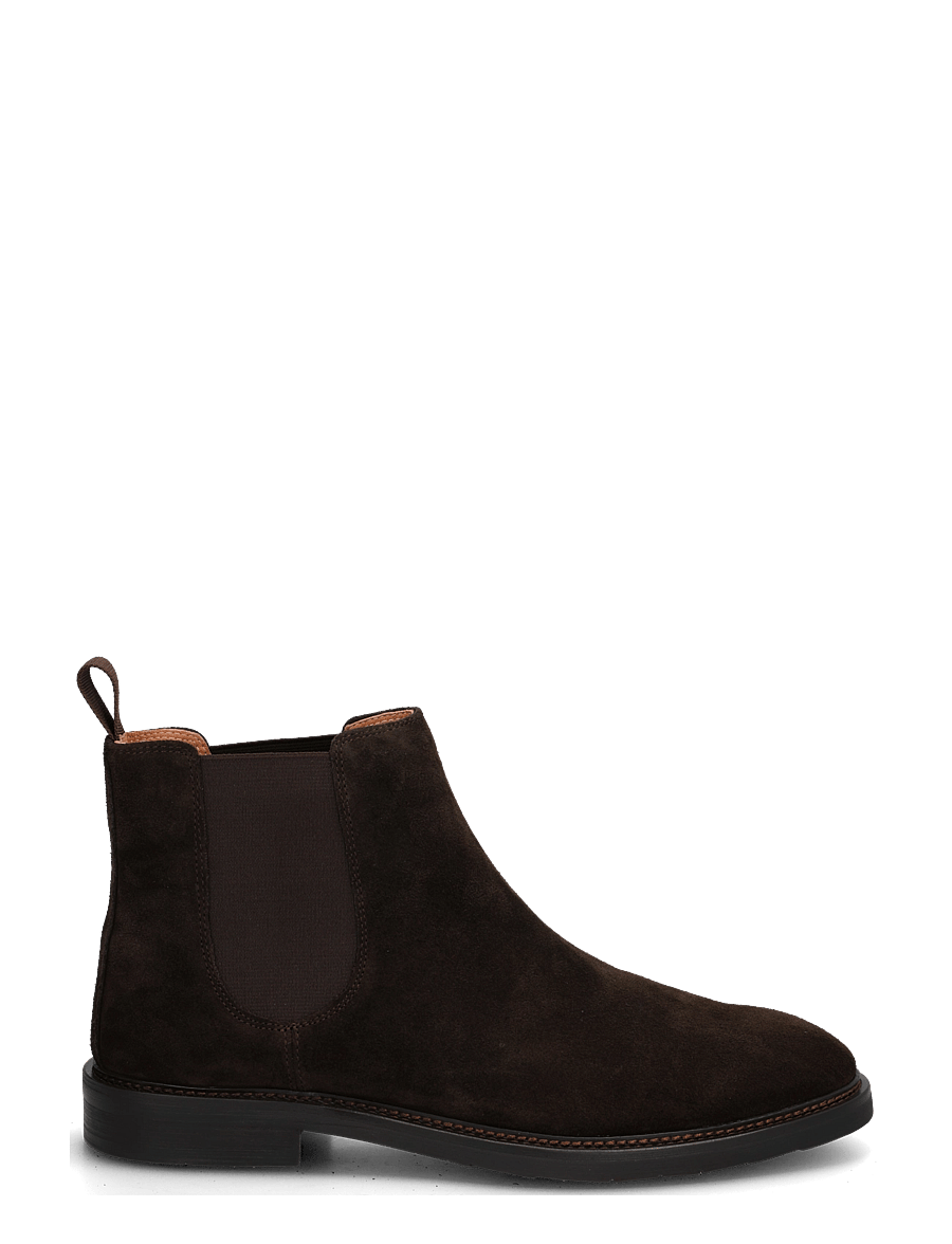 TGA by Ahler - T63 3121 - chelsea boots - dk brown - 2