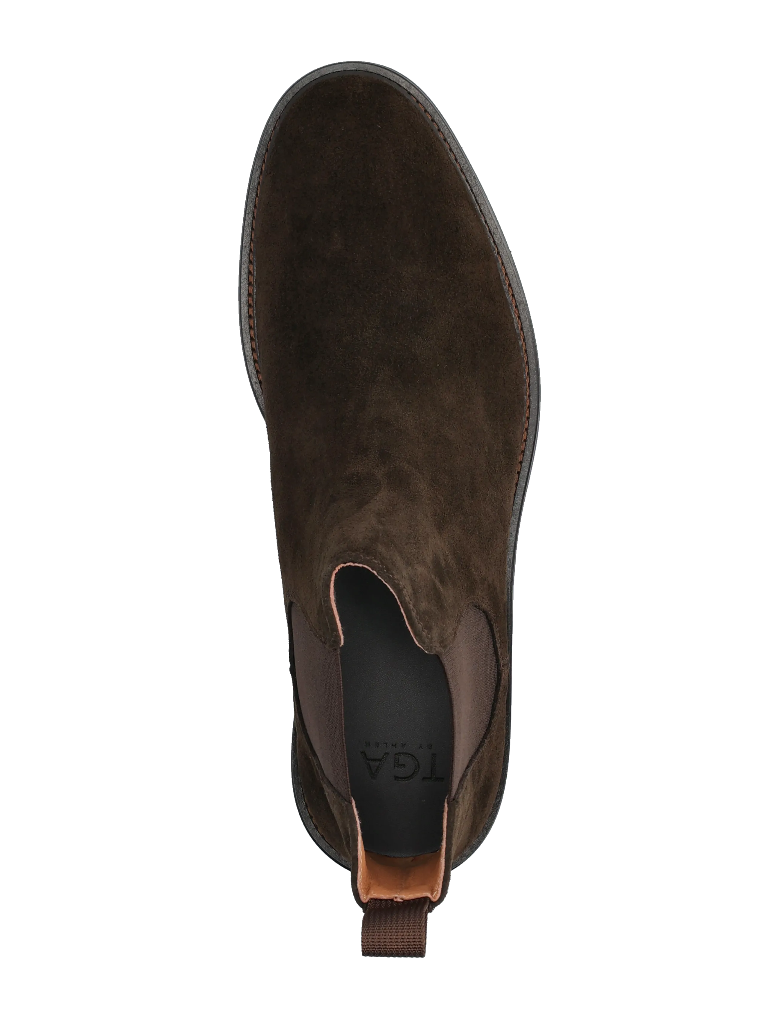 TGA by Ahler - T63 3121 - chelsea boots - dk brown - 3
