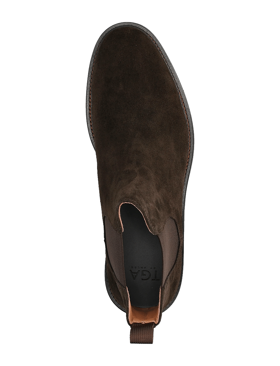 TGA by Ahler - T63 3121 - chelsea boots - dk brown - 3