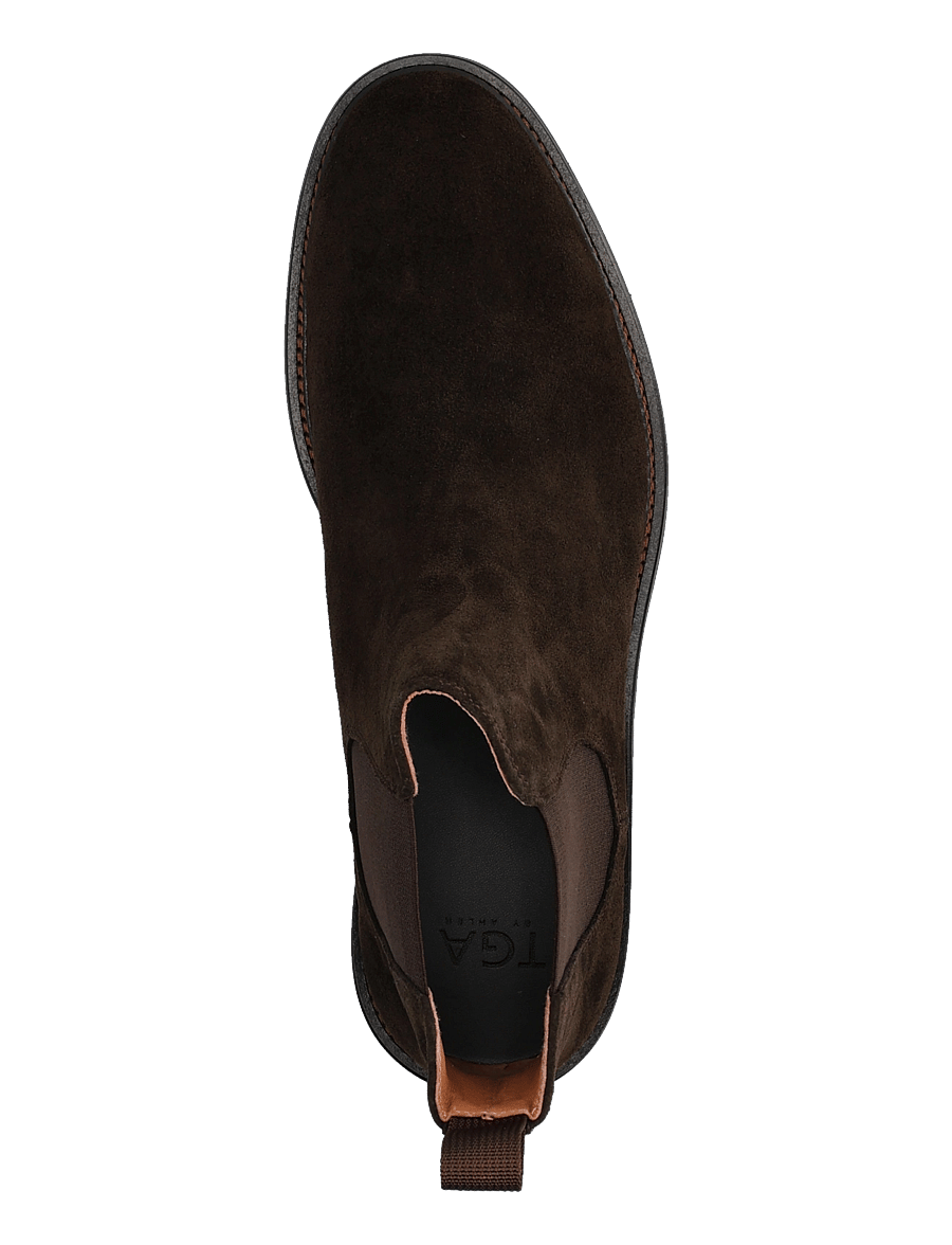 TGA by Ahler - T63 3121 - chelsea boots - dk brown - 3