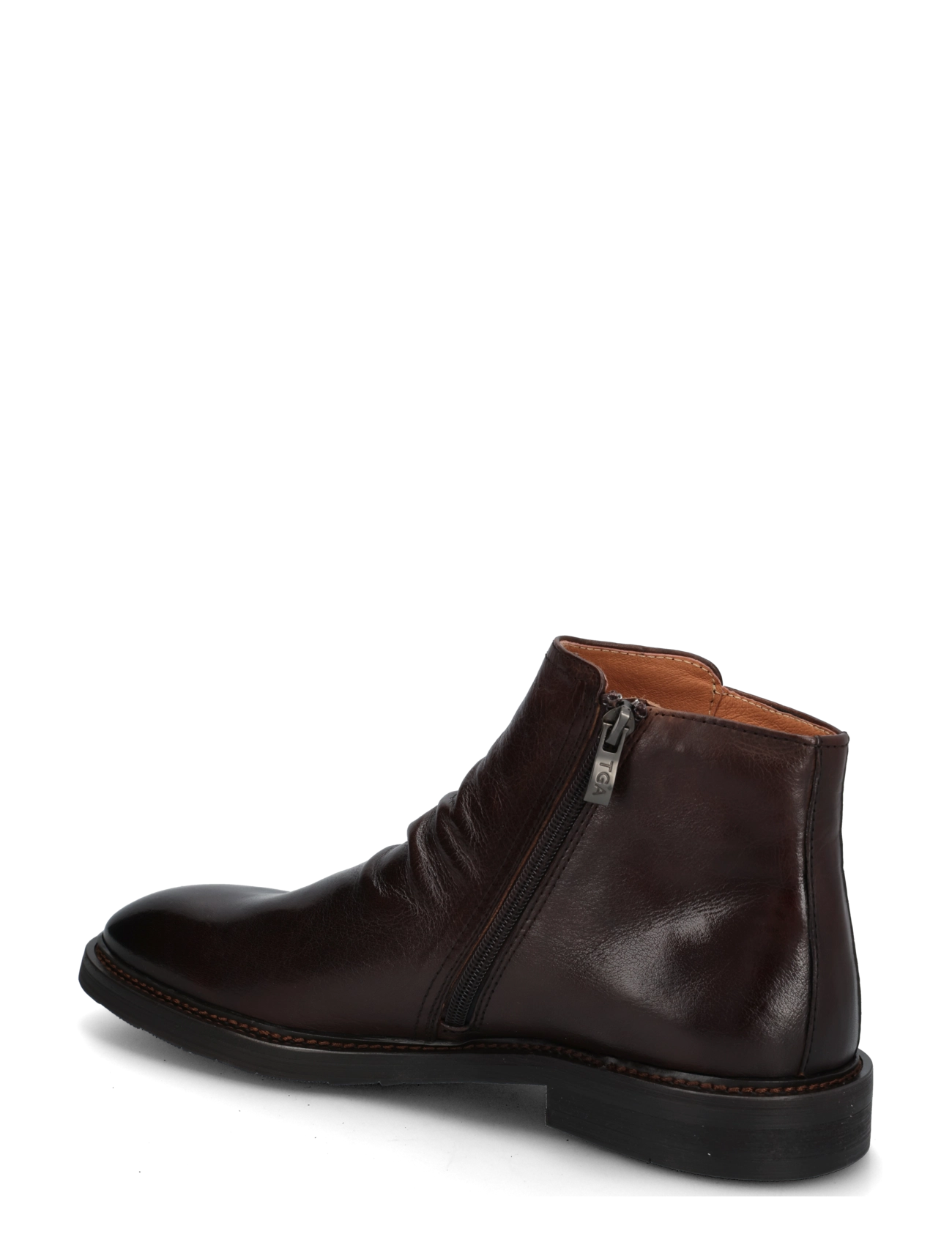 TGA by Ahler - T63 3130 - chelsea boots - dk brown - 1
