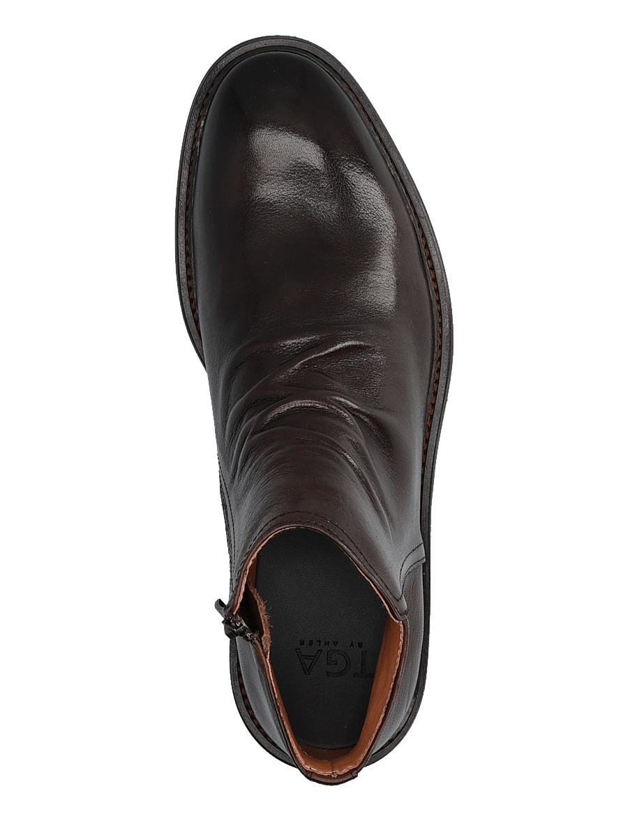 TGA by Ahler - T63 3130 - chelsea boots - dk brown - 3