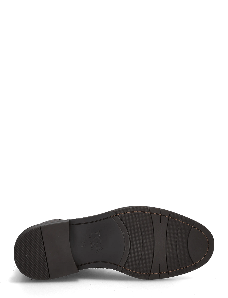 TGA by Ahler - T63 3130 - chelsea boots - dk brown - 4