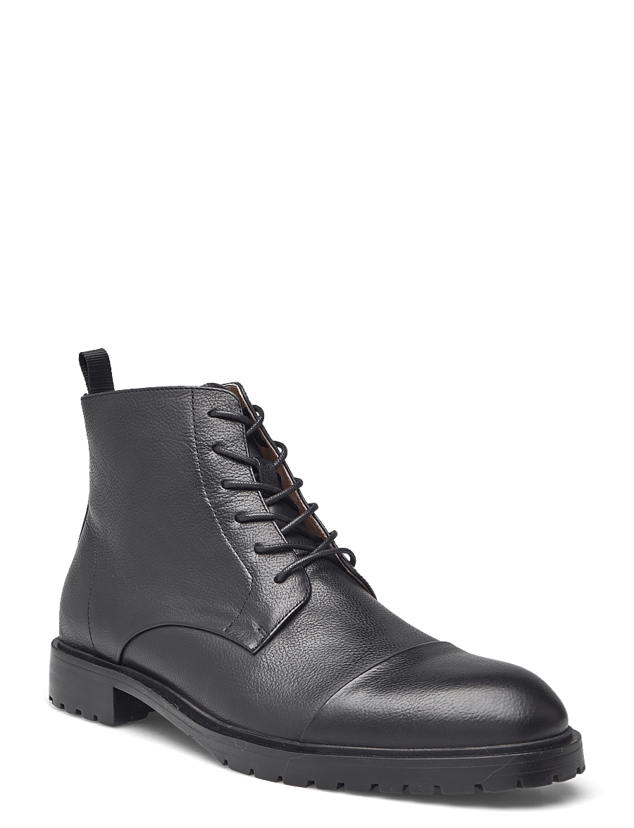 TGA by Ahler - T43-5110 - støvler med snøre - black - 0