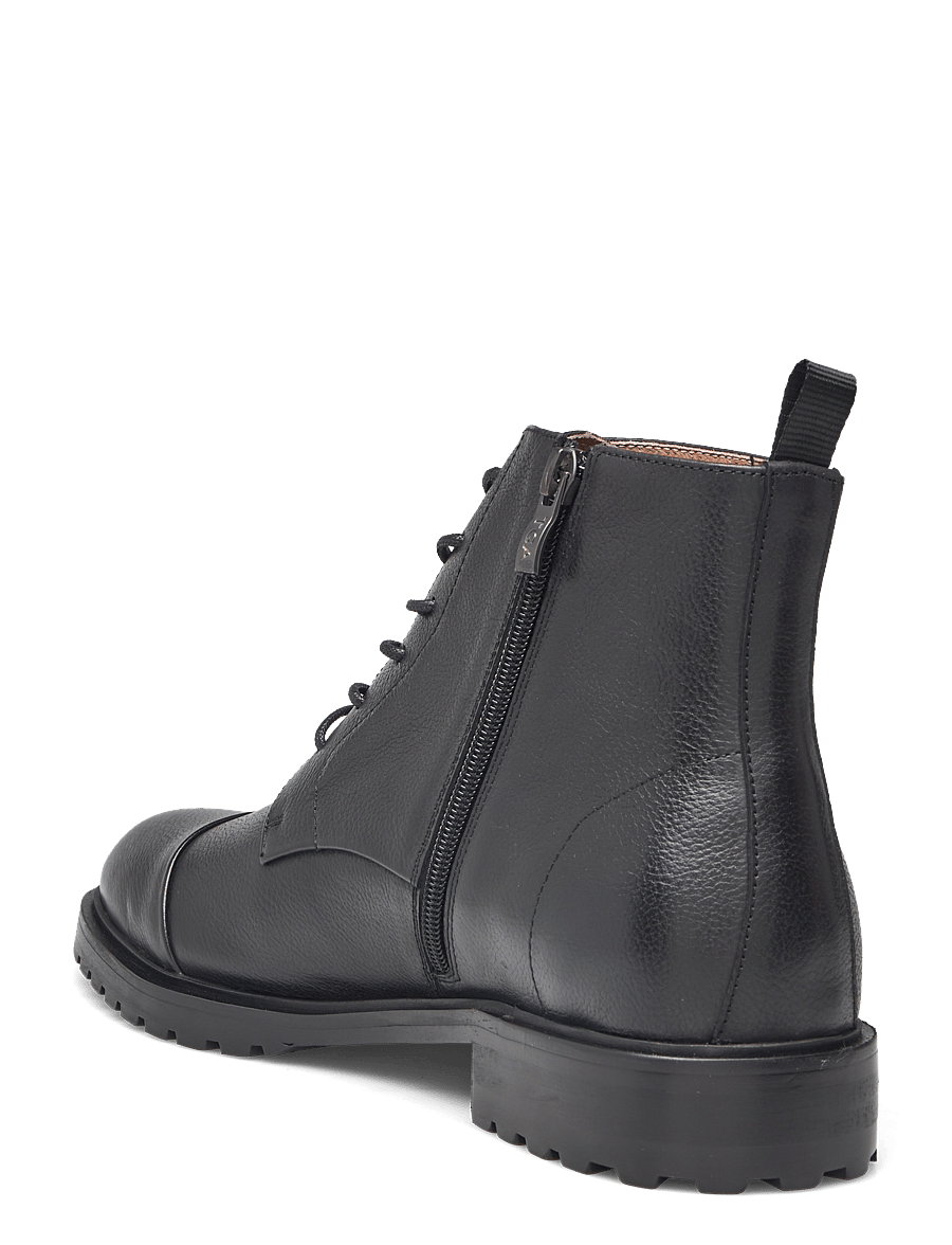 TGA by Ahler - T43-5110 - støvler med snøre - black - 2