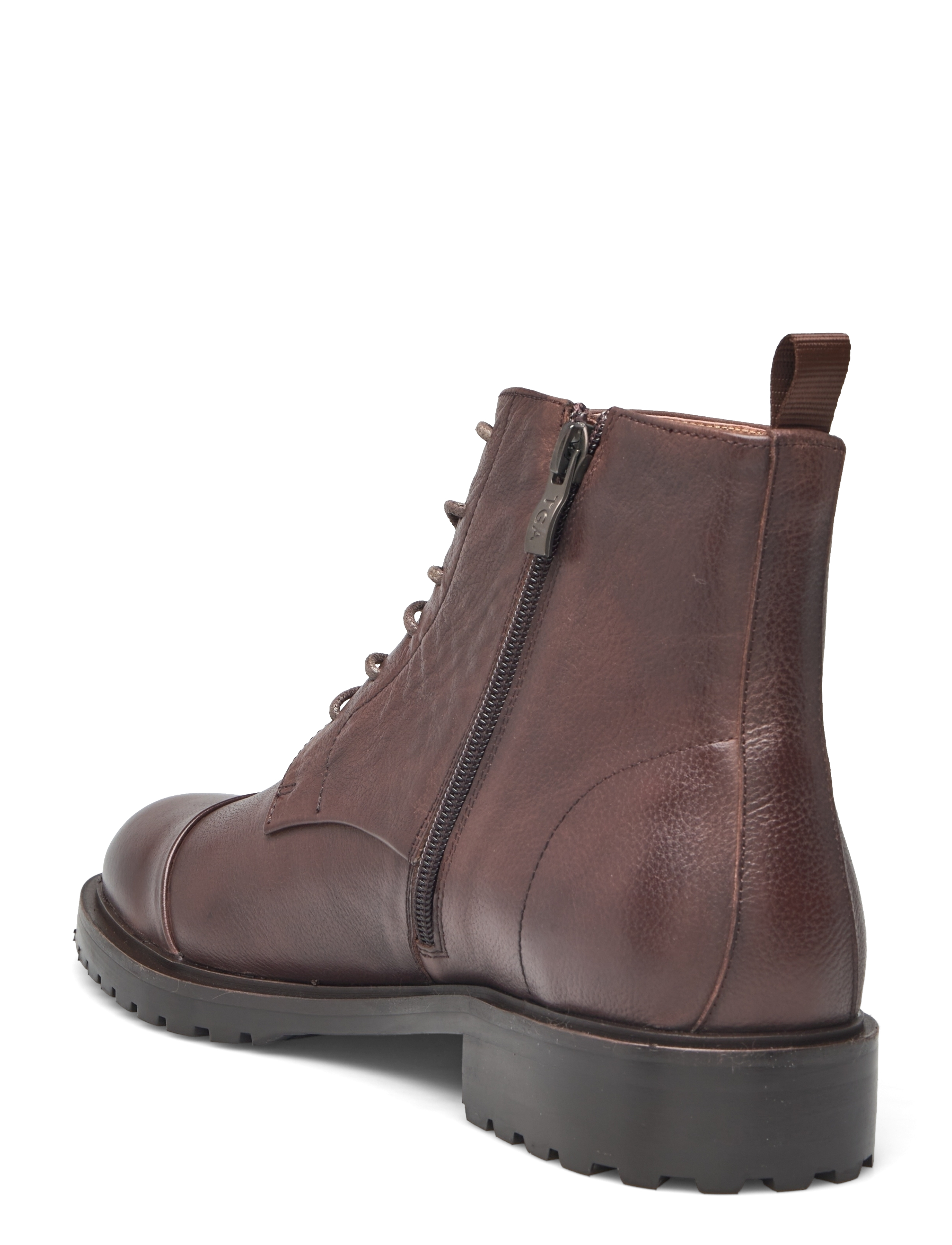 TGA by Ahler - T43-5110 - laced boots - dk brown - 2