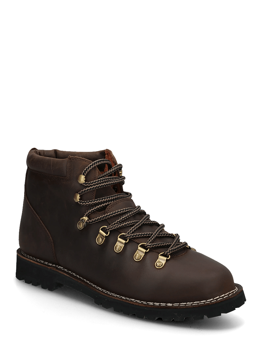 TGA by Ahler - T53 7001 - laced boots - dk brown - 0