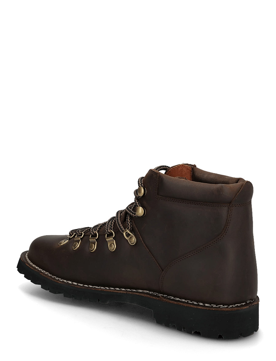TGA by Ahler - T53 7001 - laced boots - dk brown - 1