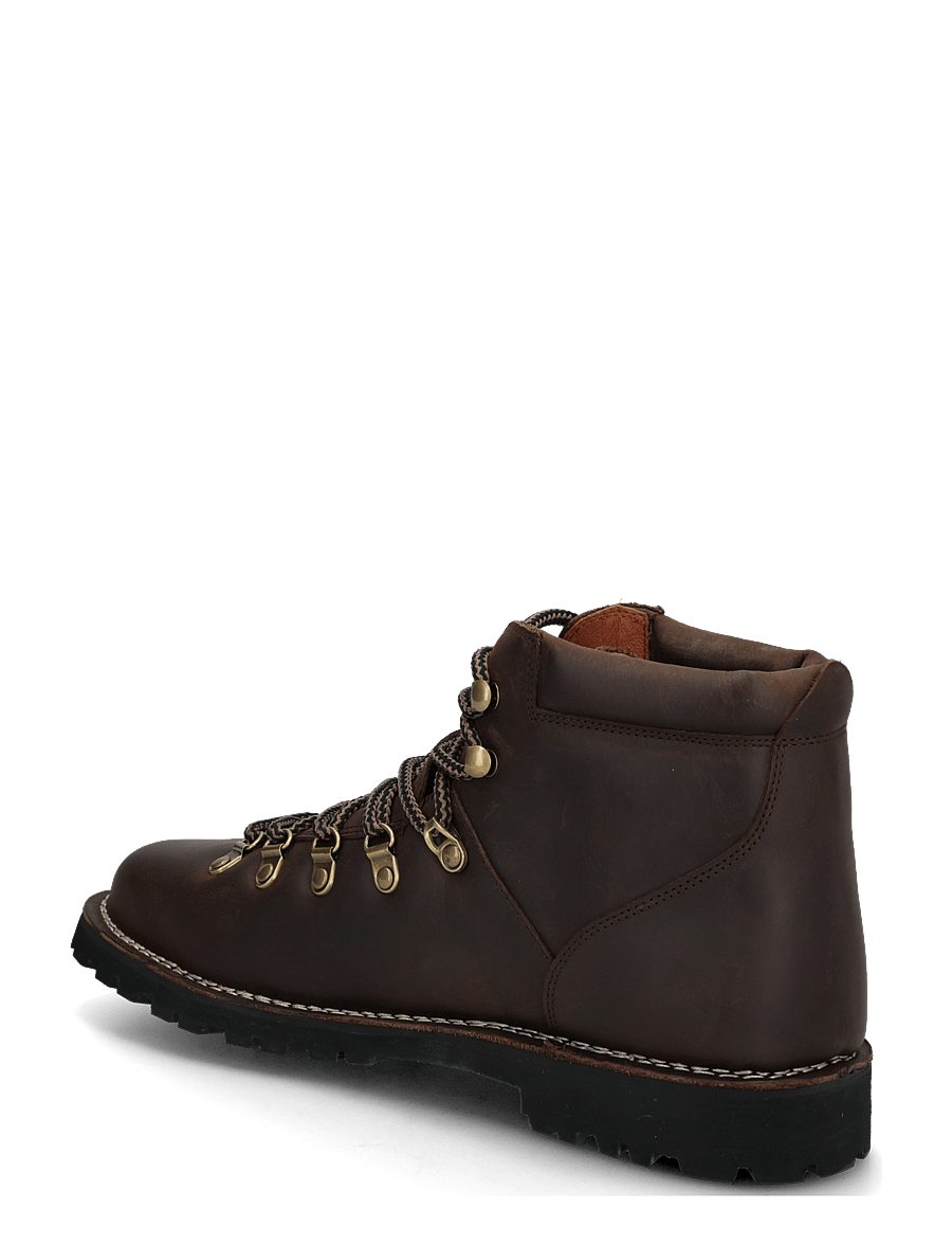 TGA by Ahler - T53 7001 - laced boots - dk brown - 1
