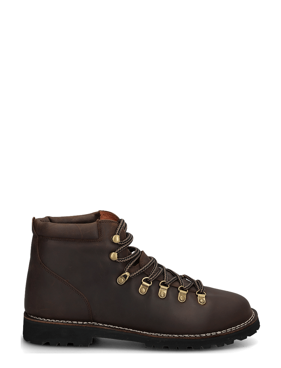 TGA by Ahler - T53 7001 - laced boots - dk brown - 2