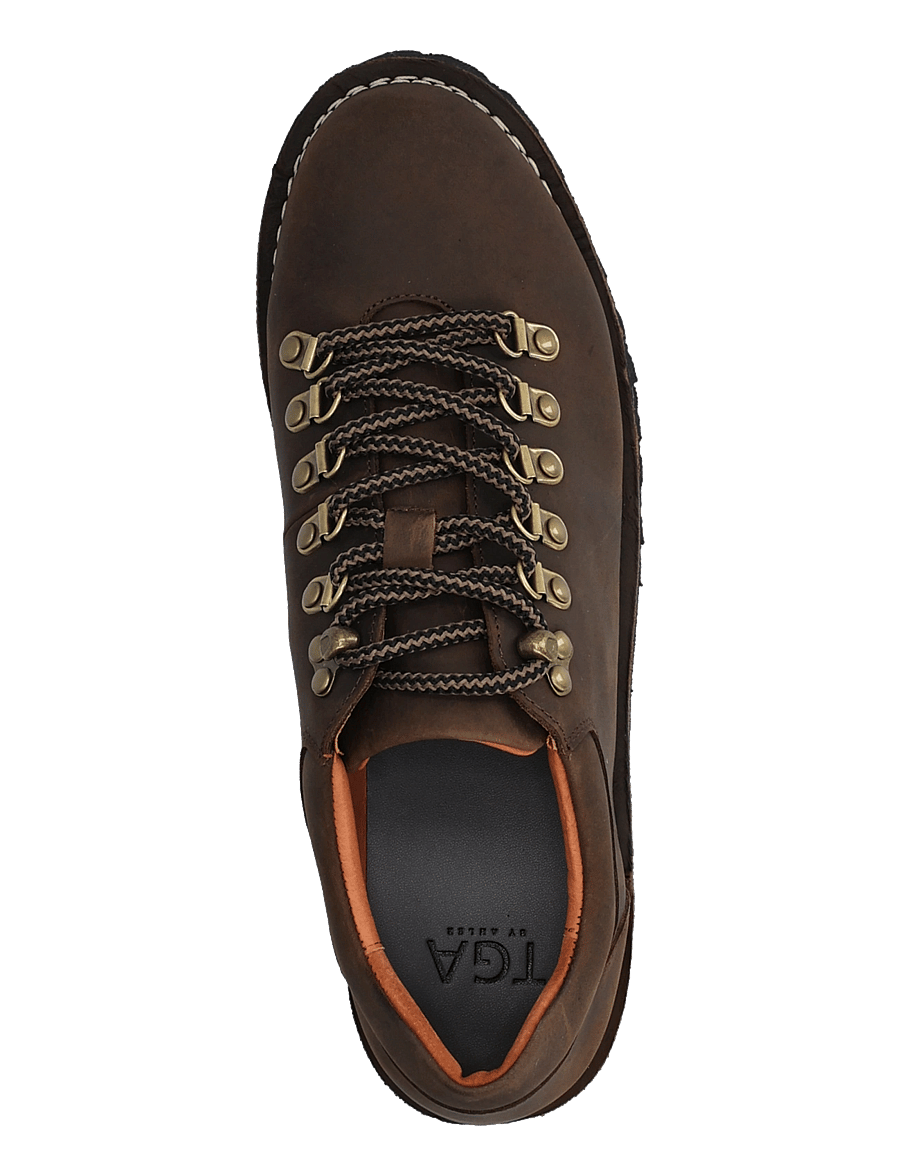 TGA by Ahler - T63 7011 - schnürstiefel - dk brown - 3