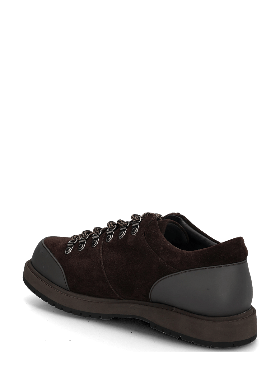 TGA by Ahler - T63 7991 - støvler med snøre - dk brown - 1