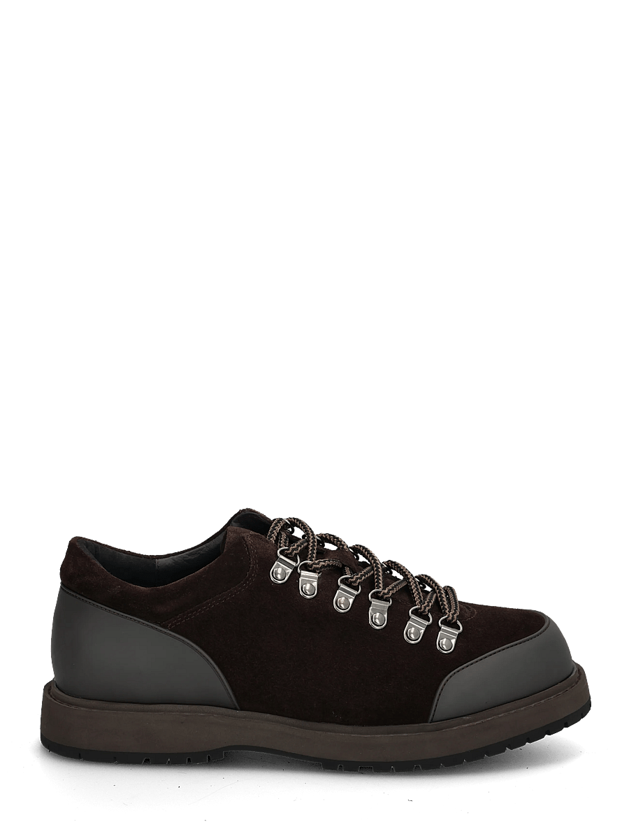TGA by Ahler - T63 7991 - laced boots - dk brown - 2
