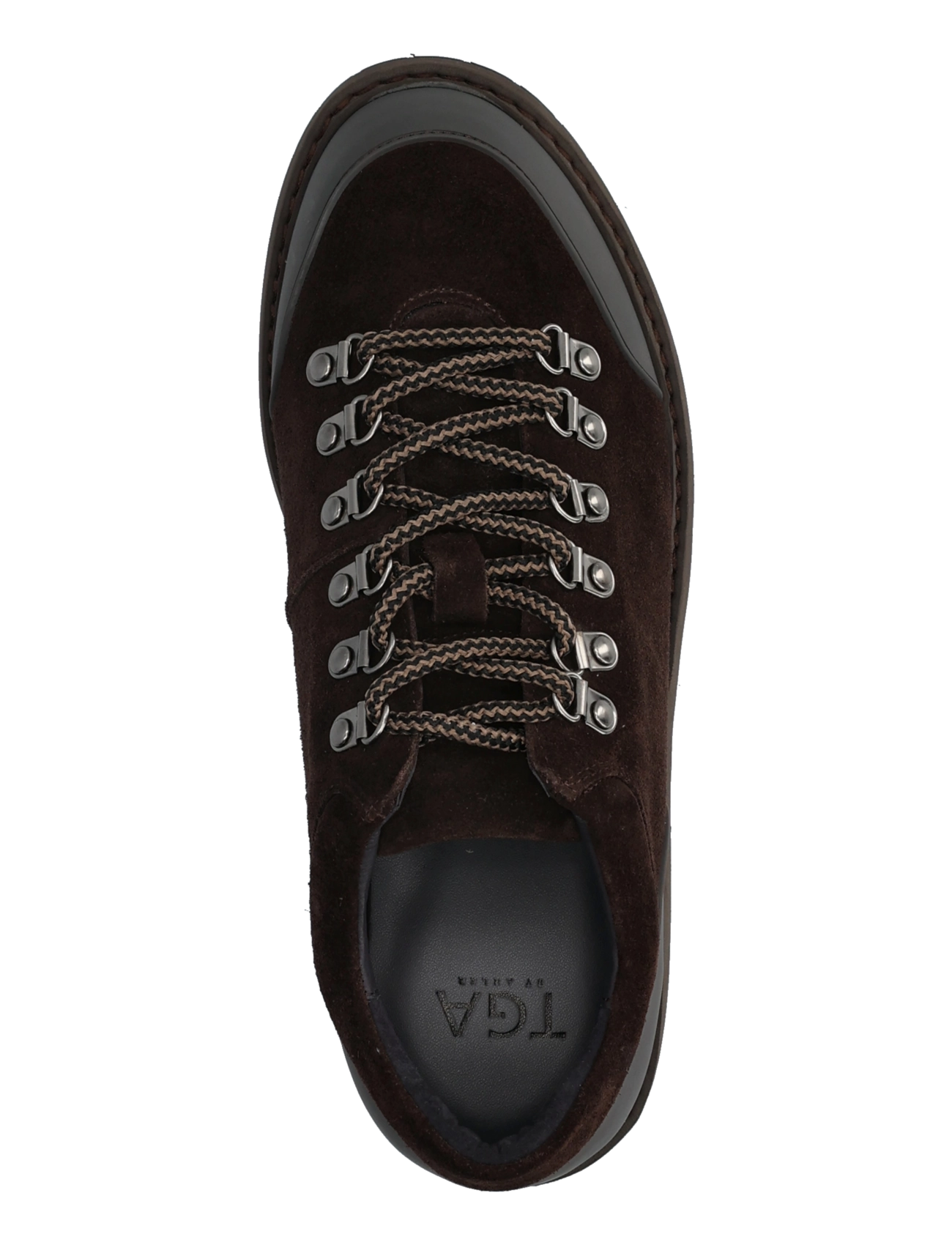 TGA by Ahler - T63 7991 - schnürstiefel - dk brown - 3