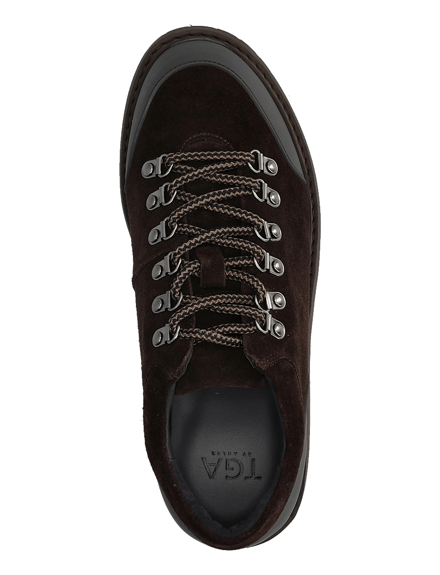 TGA by Ahler - T63 7991 - schnürstiefel - dk brown - 3