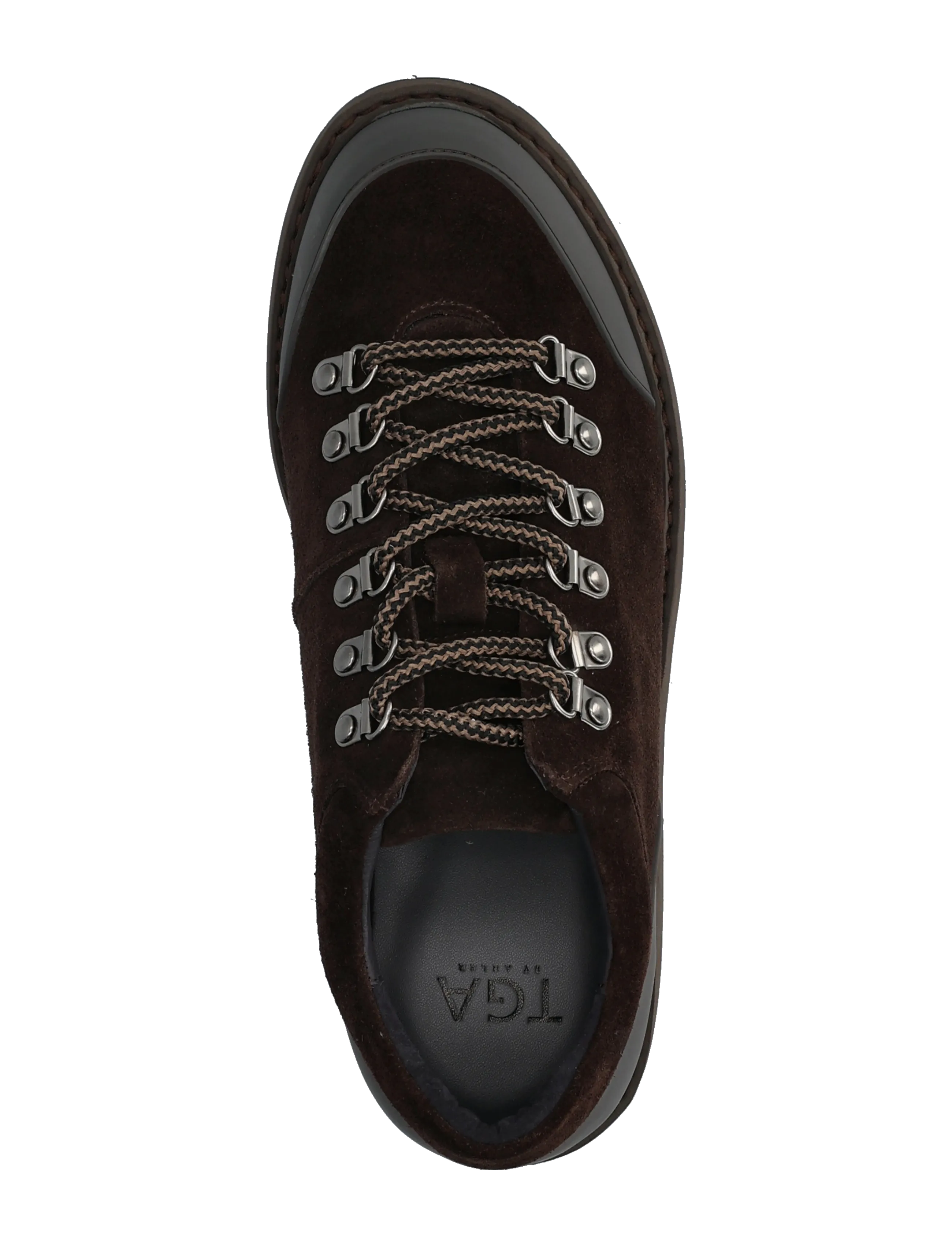 TGA by Ahler - T63 7991 - laced boots - dk brown - 3
