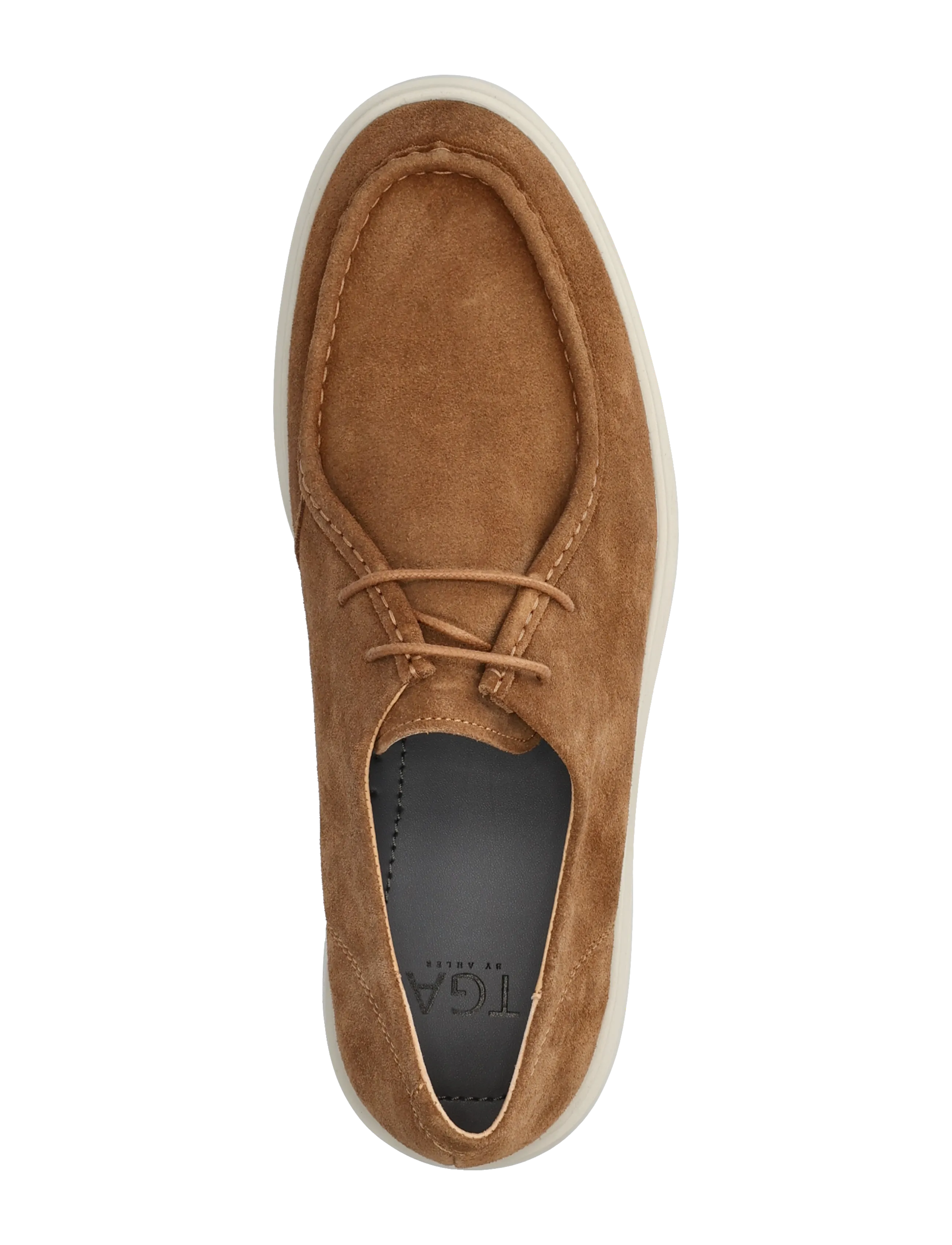 TGA by Ahler - T61 8130 - moc toe sko - cognac - 3