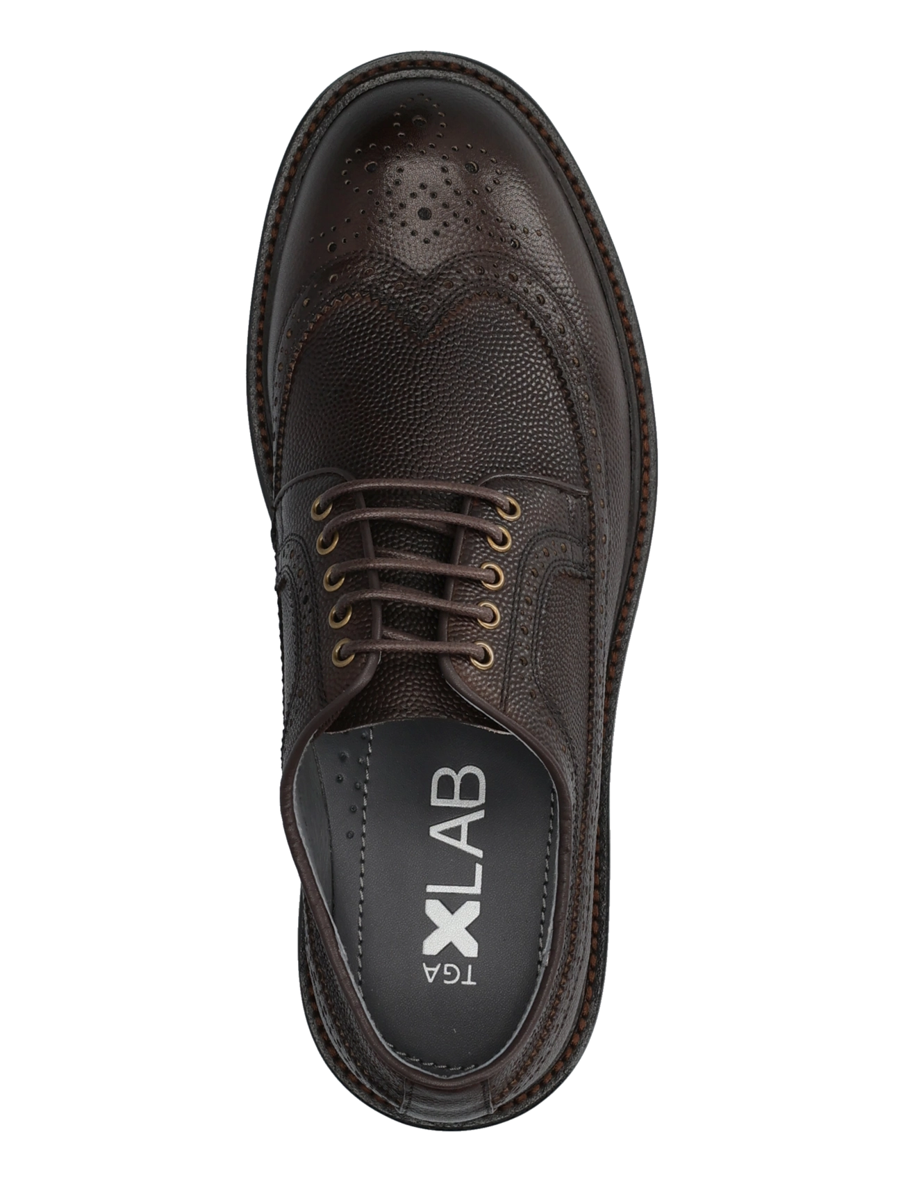 TGA by Ahler - L63 832 - derbyskor - dk brown - 3