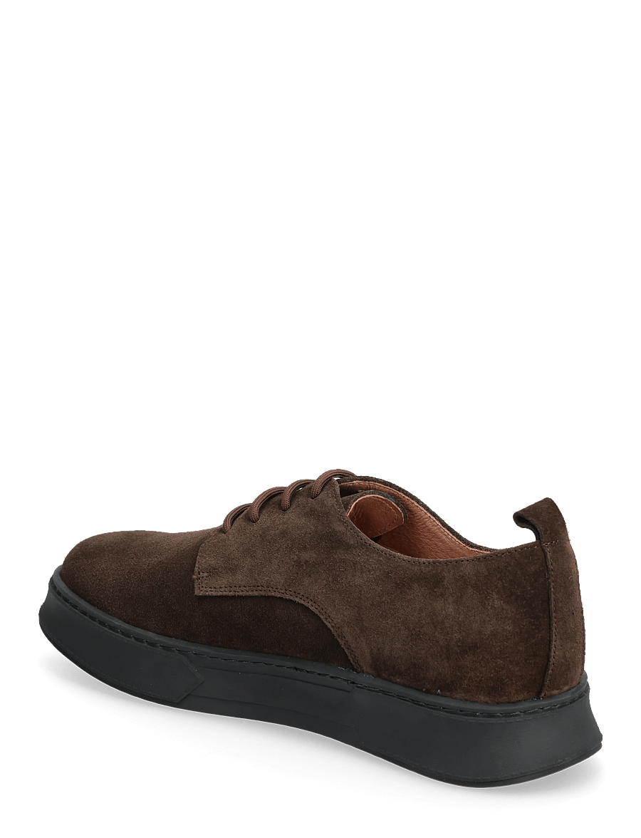 TGA by Ahler - L43 900 - derby skór - dk brown - 2