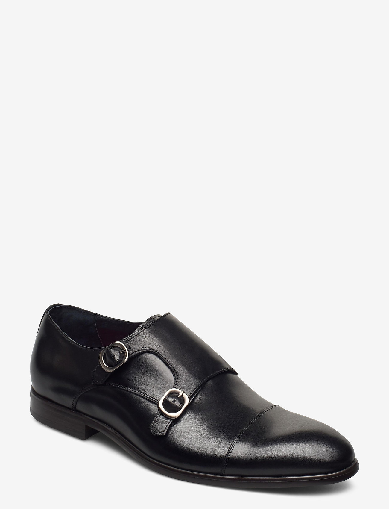 TGA by Ahler - Double monk strap shoe - monks - black - 0