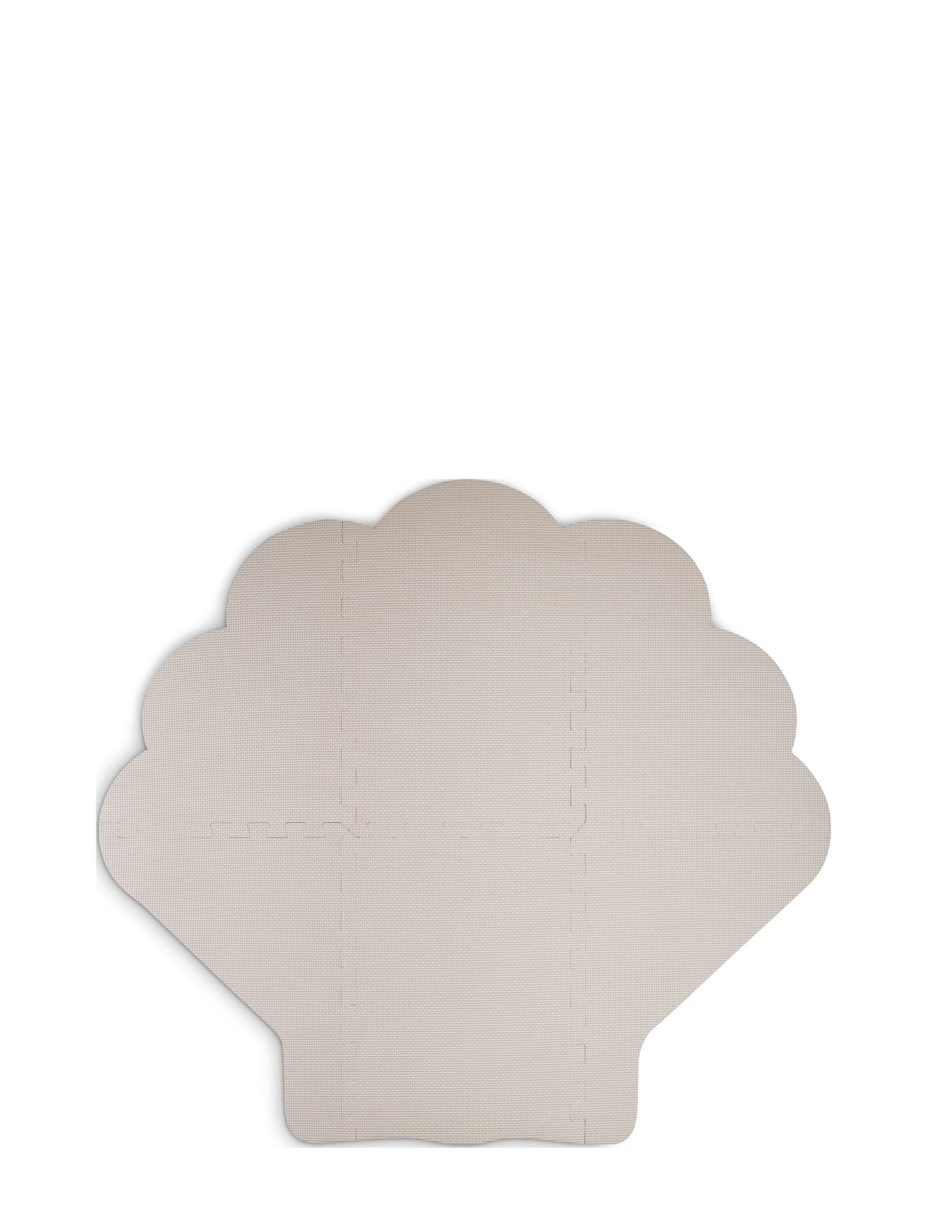 Foam Play Mat Seashell Light Grey