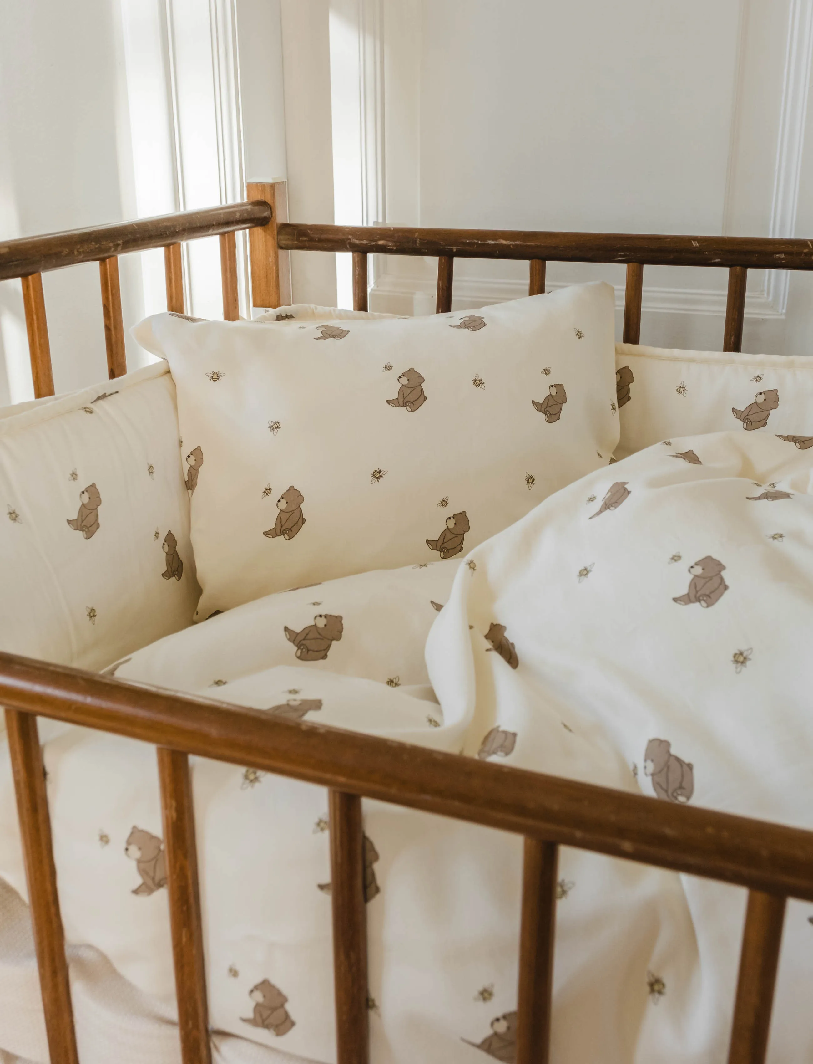 That's Mine Levi Bedding Dk, 70X100, Sleep Time, Weiß - Bed Sets, Kinder