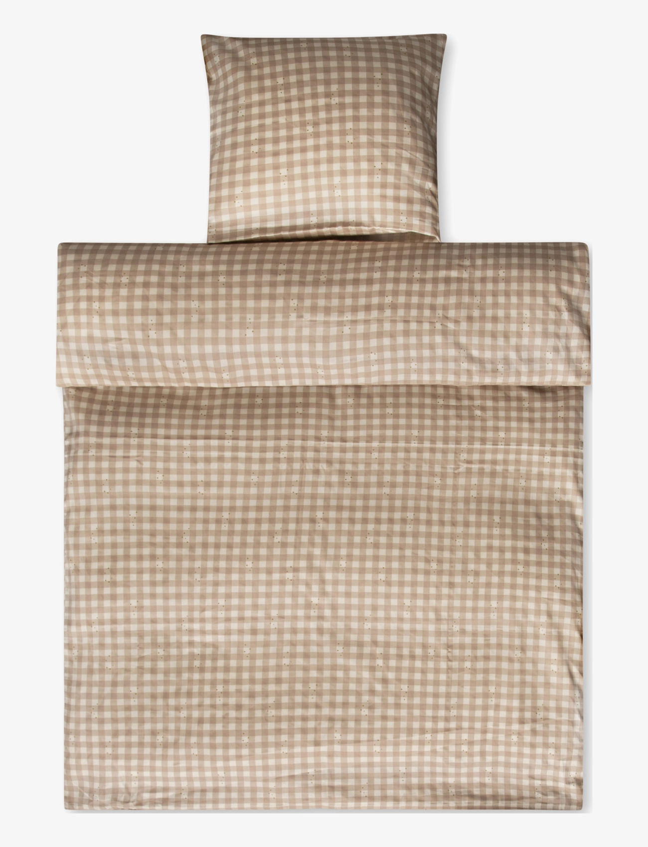 That's Mine - Levi bedding - sengesæt - stardust check beige - 1