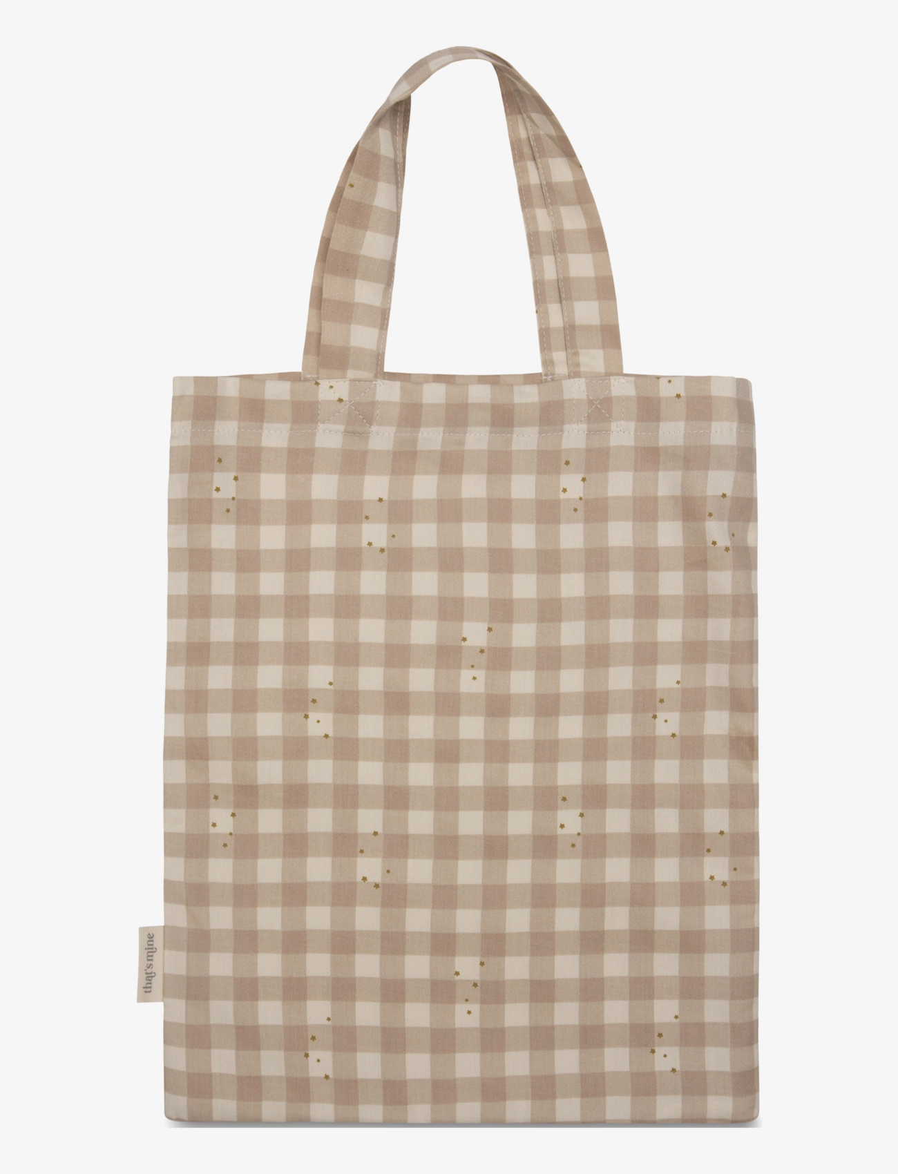 That's Mine - Levi bedding - sengesæt - stardust check beige - 2