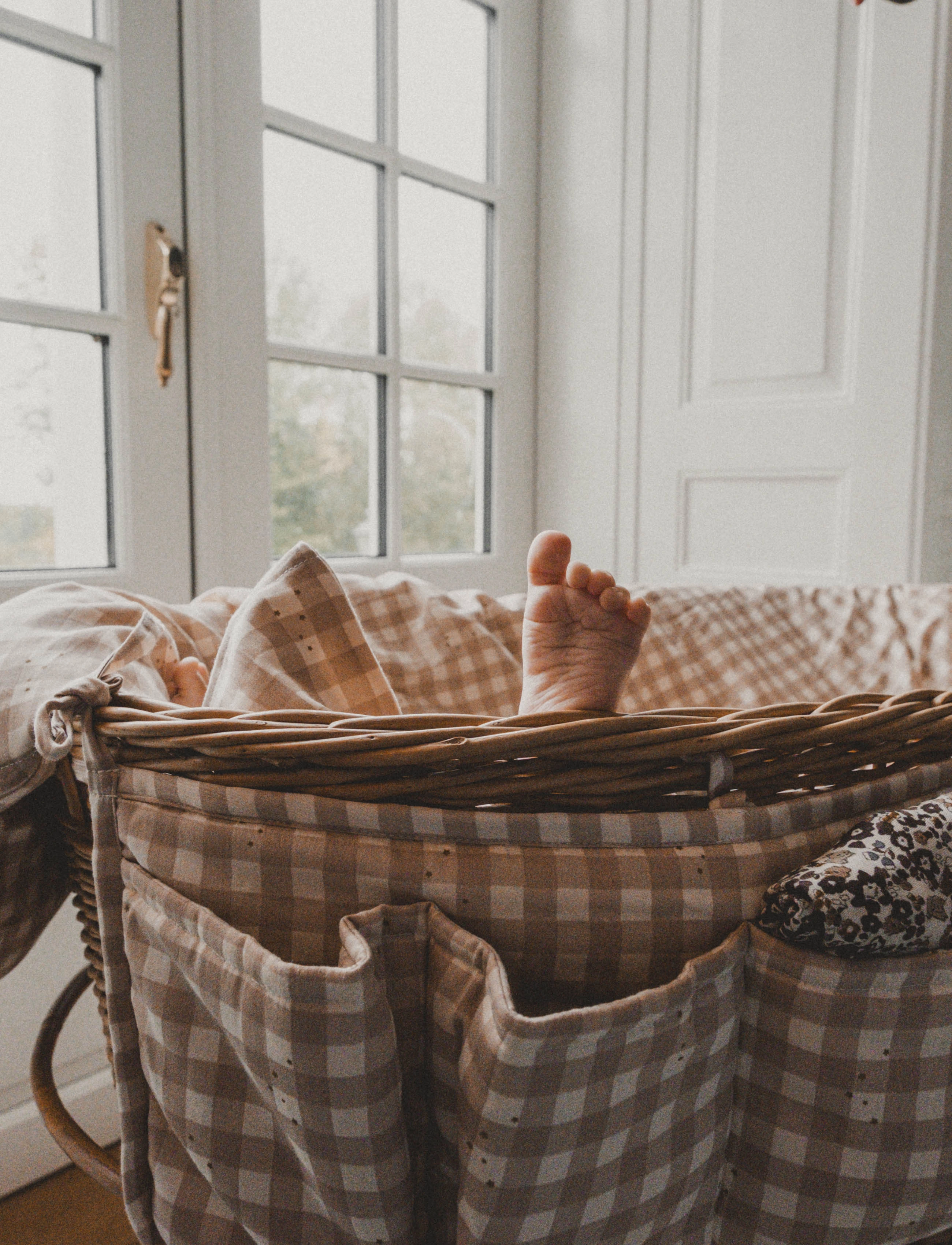 That's Mine - Levi bedding - sengesæt - stardust check beige - 3