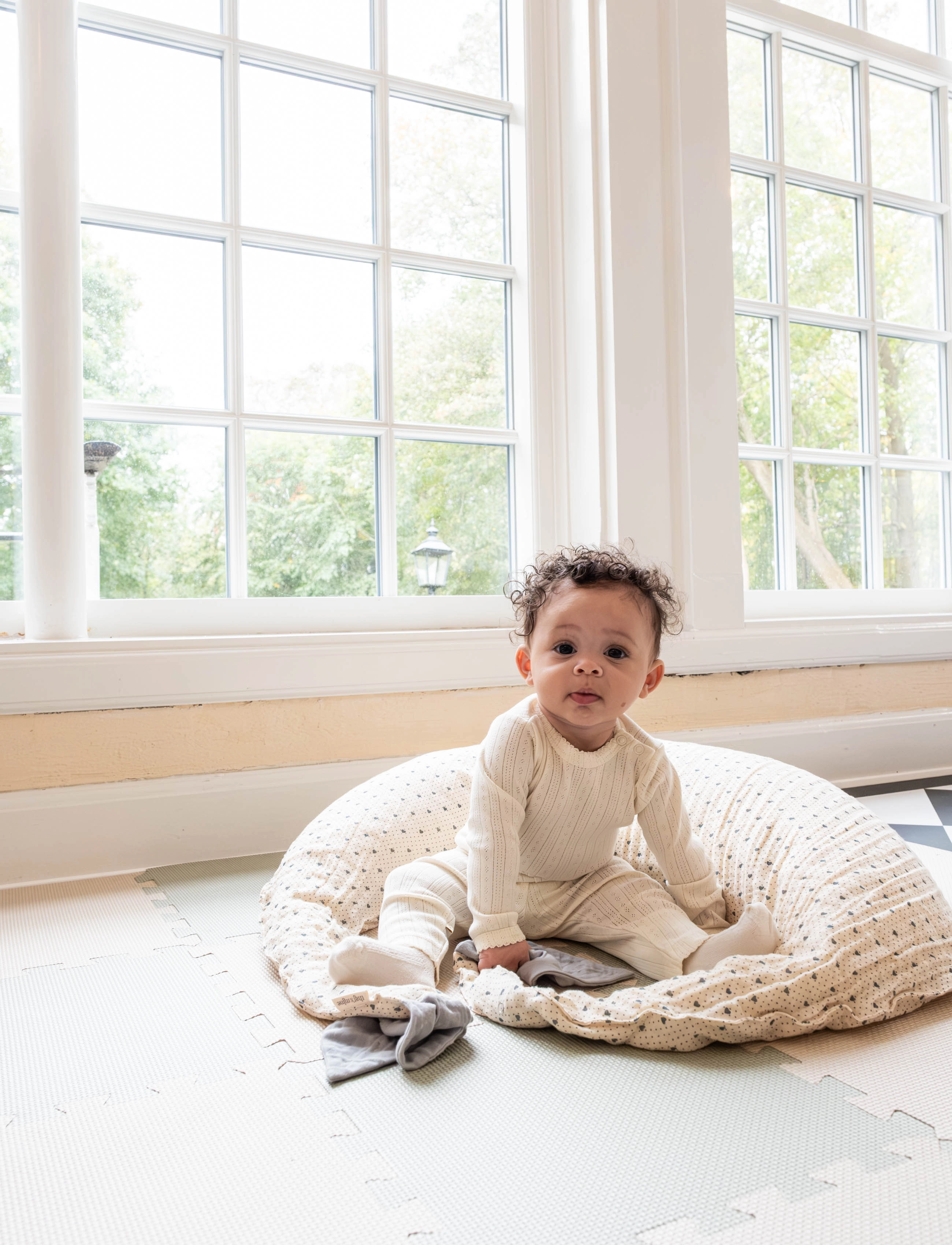 That's Mine - Moon nursing pillow - lots of love sky - 2