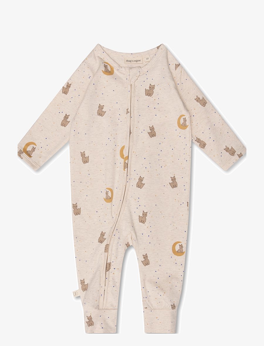 That's Mine - Mathie Onesie - pikkade varrukatega - alpaca star - 0