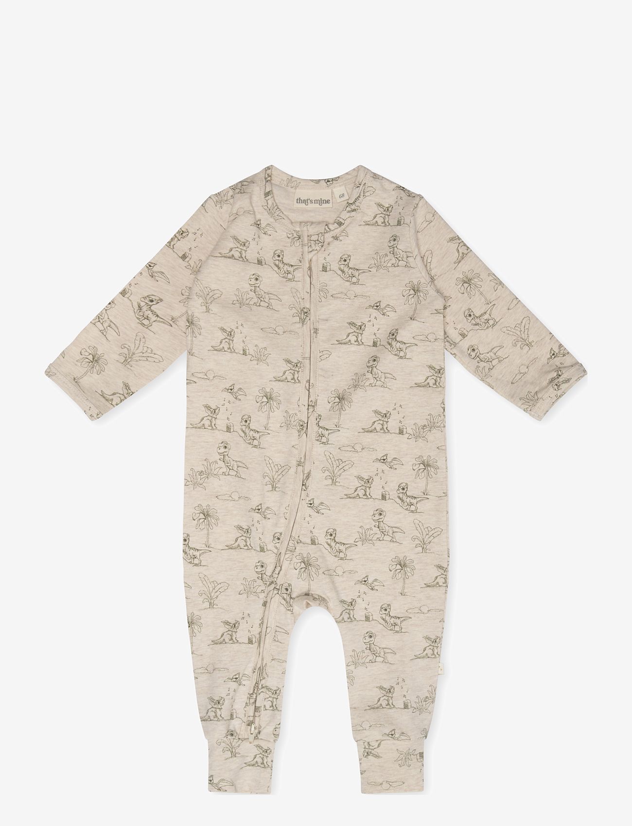 That's Mine - Mathie onesie - pikkade varrukatega - dino esta - 0