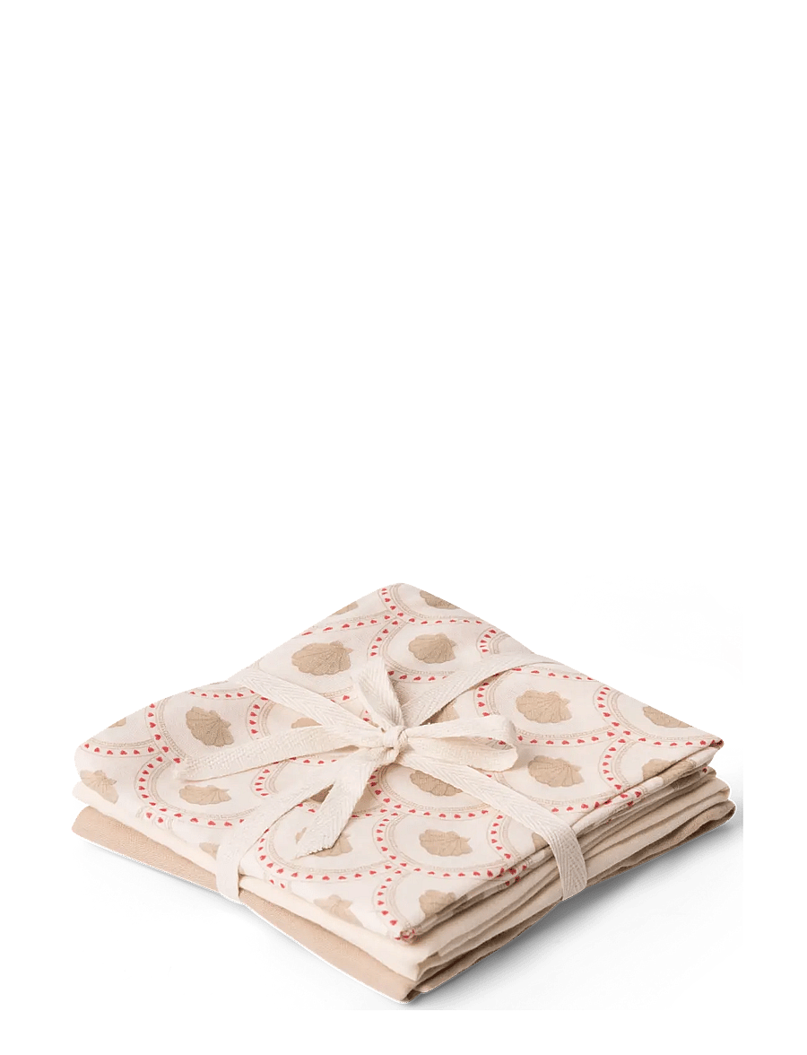 That's Mine - Bora muslin cloth 3-pack - musliinist tekid - block shell - 1