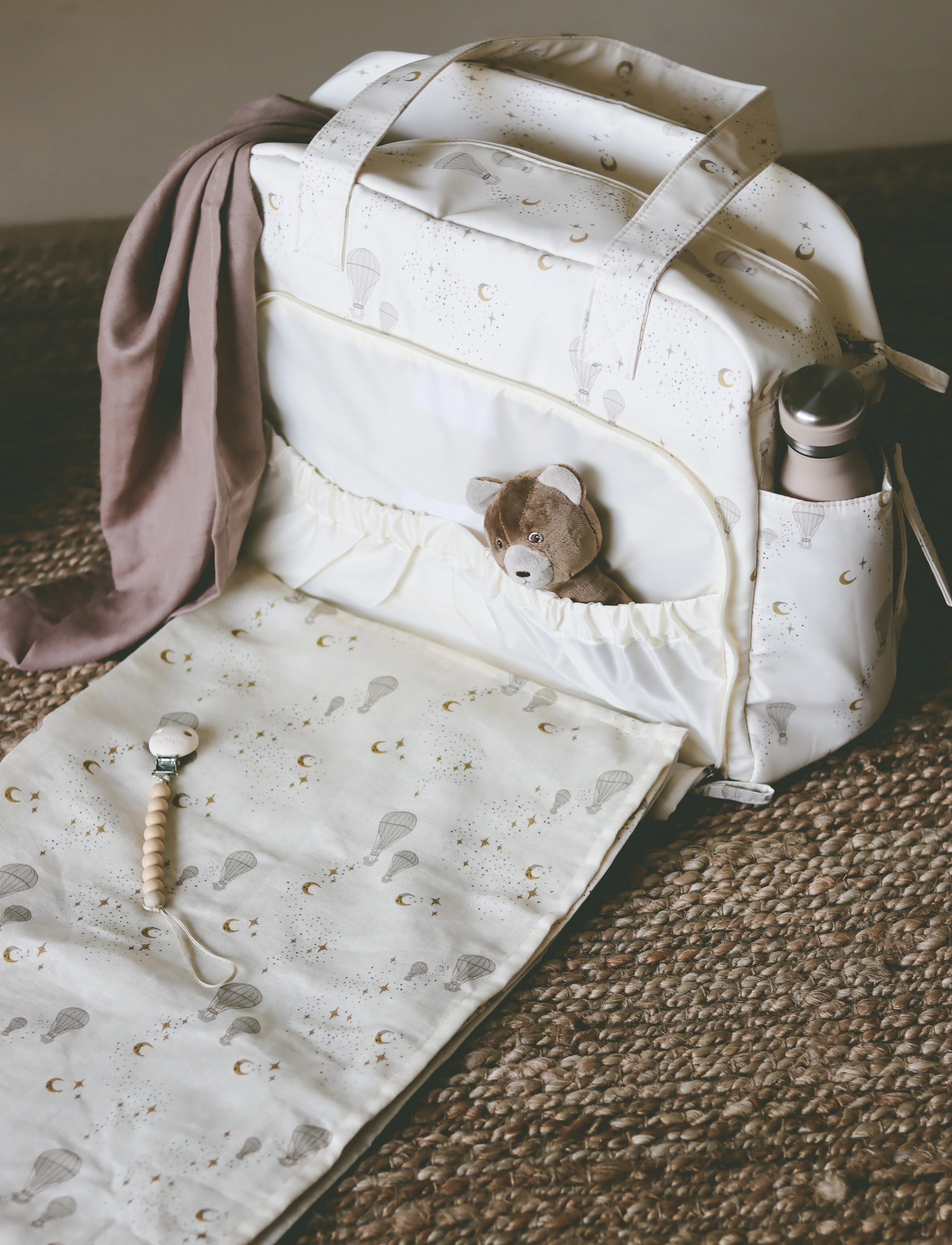 That's Mine Bora Muslin Cloth 3-Pack, 70X70 cm, Muslins, Creme - Cloths, Kinder
