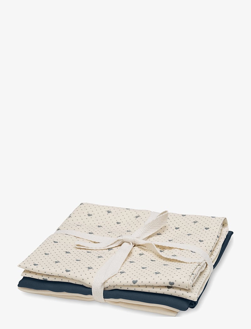 That's Mine - Bora muslin cloth 3-pack - musliinist lapid - lots of love sky - 0